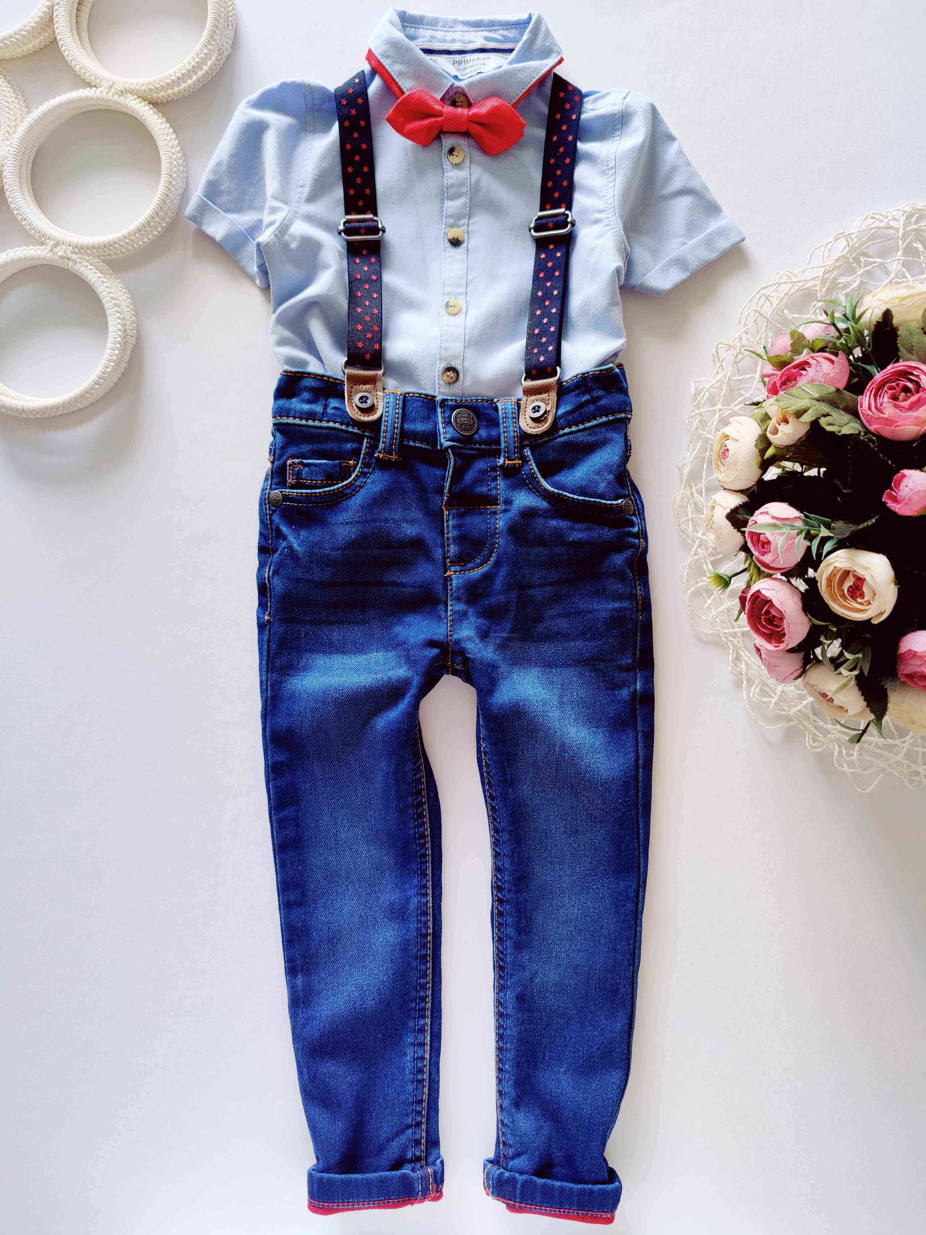 12,18 міс, зріст 86 Ошатний комплект для хлопчика