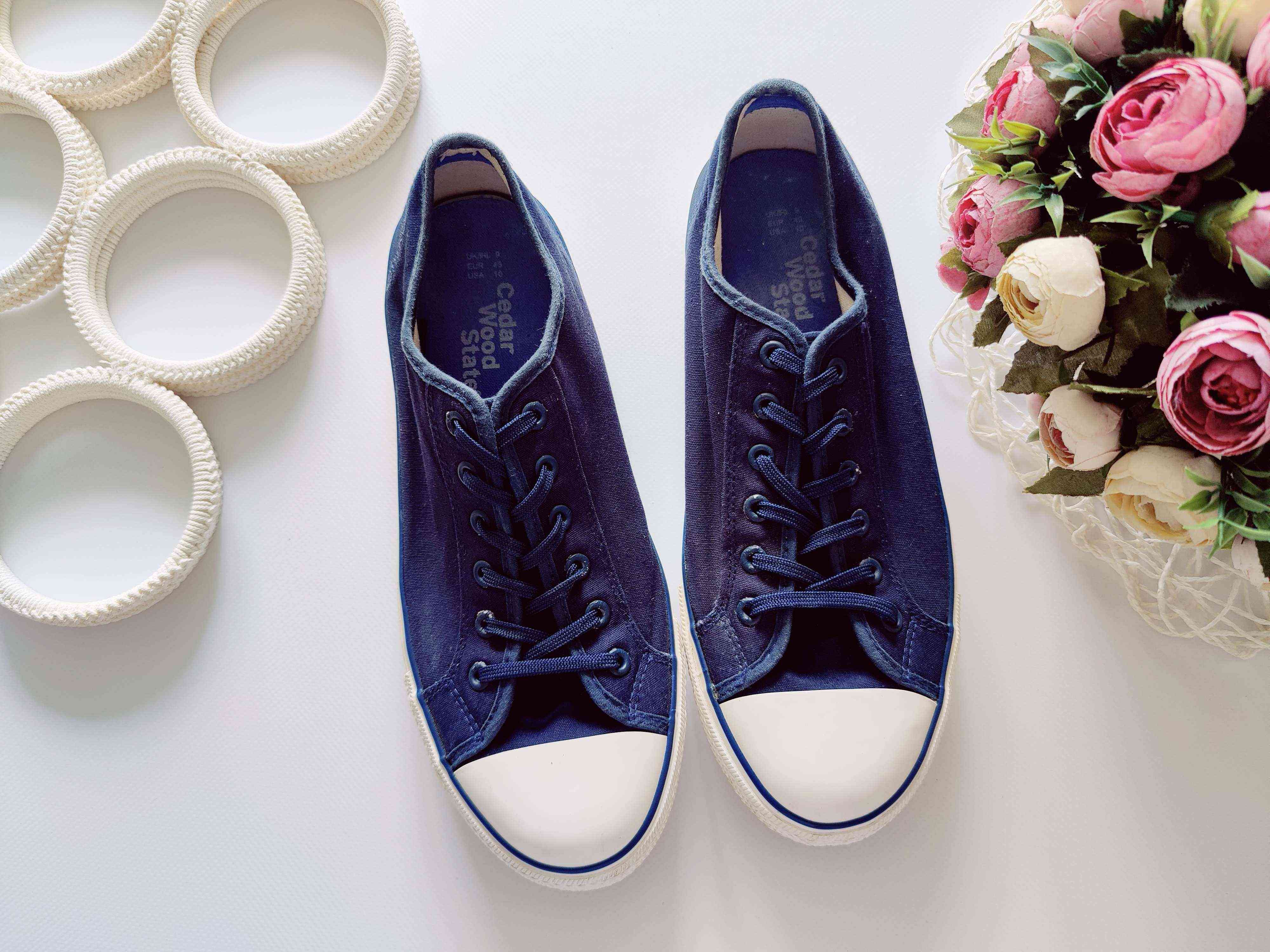 42-43 (27 см) Кеди з прогумованим носком