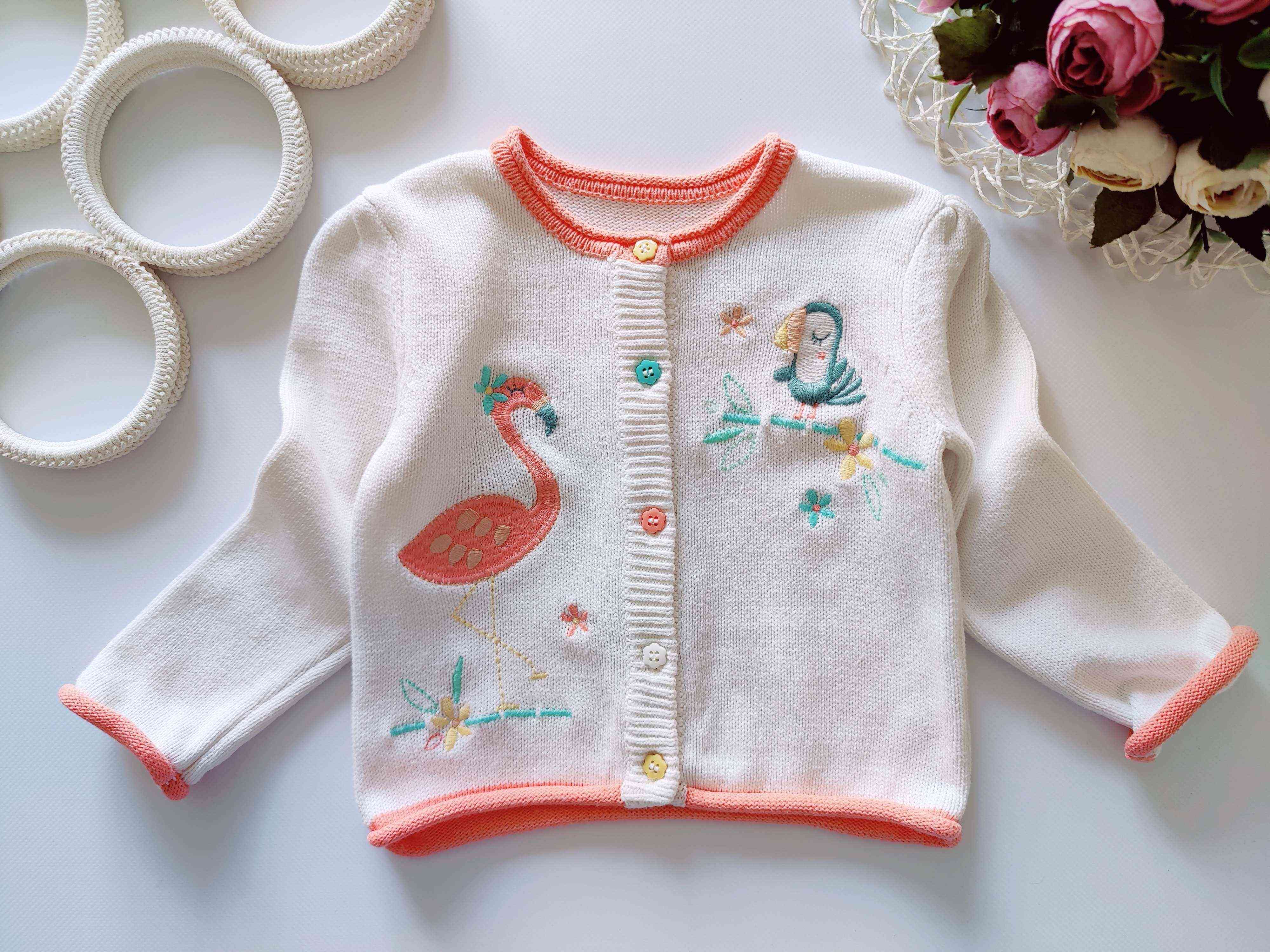 12,18 міс, зріст 80,86 Тепла дитяча кофта