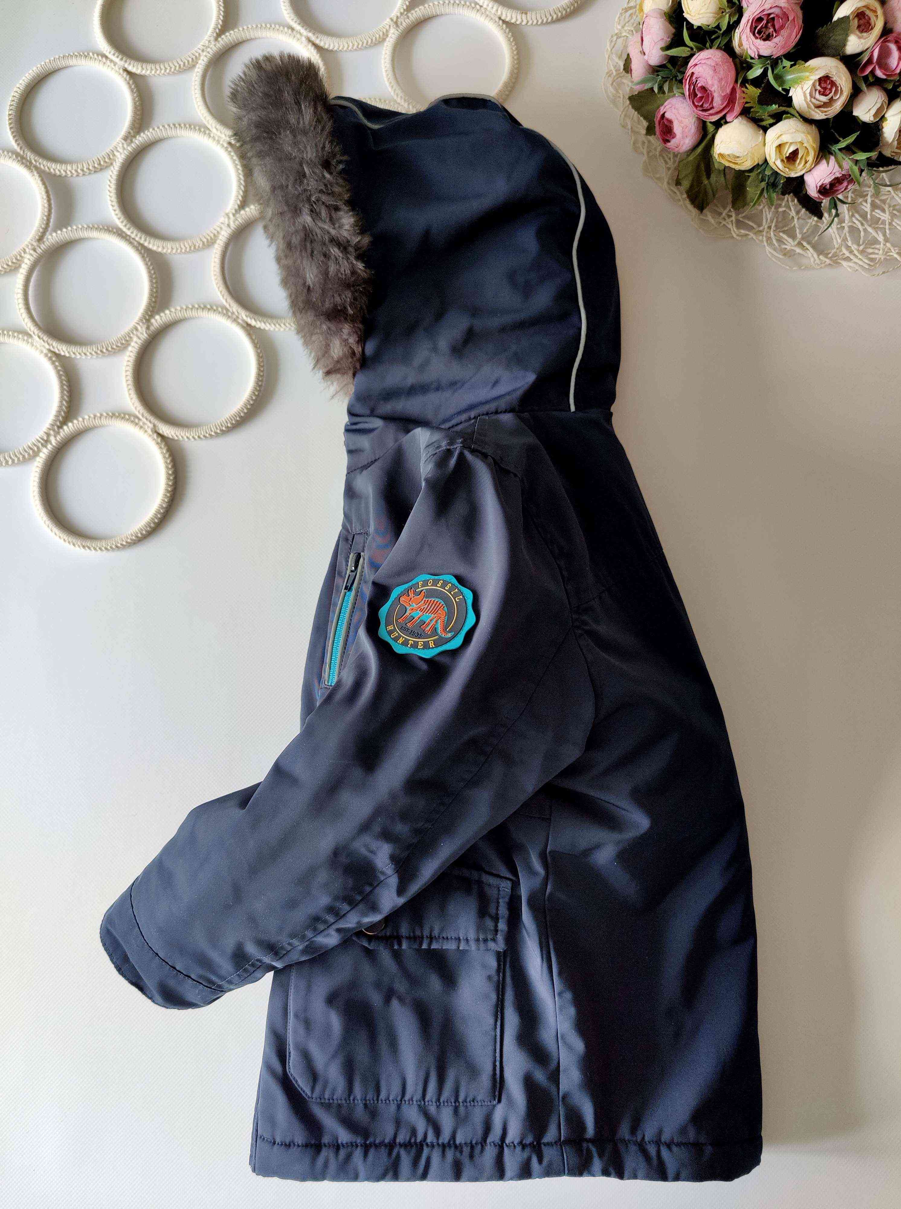 5,6 років, зріст 116 Тепла дитяча куртка