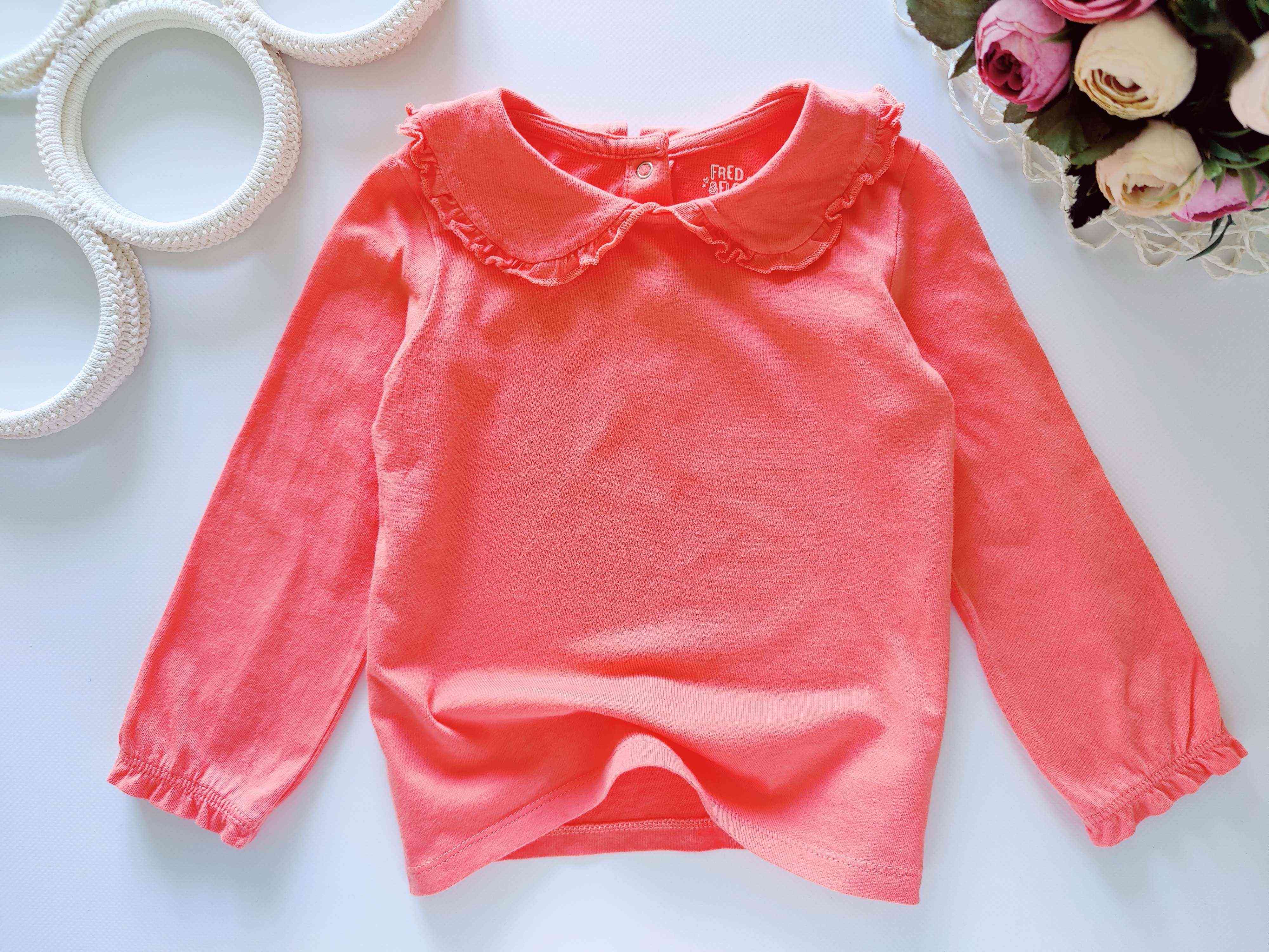 12,18 міс, зріст 80,86 Лонгслів для дівчинки