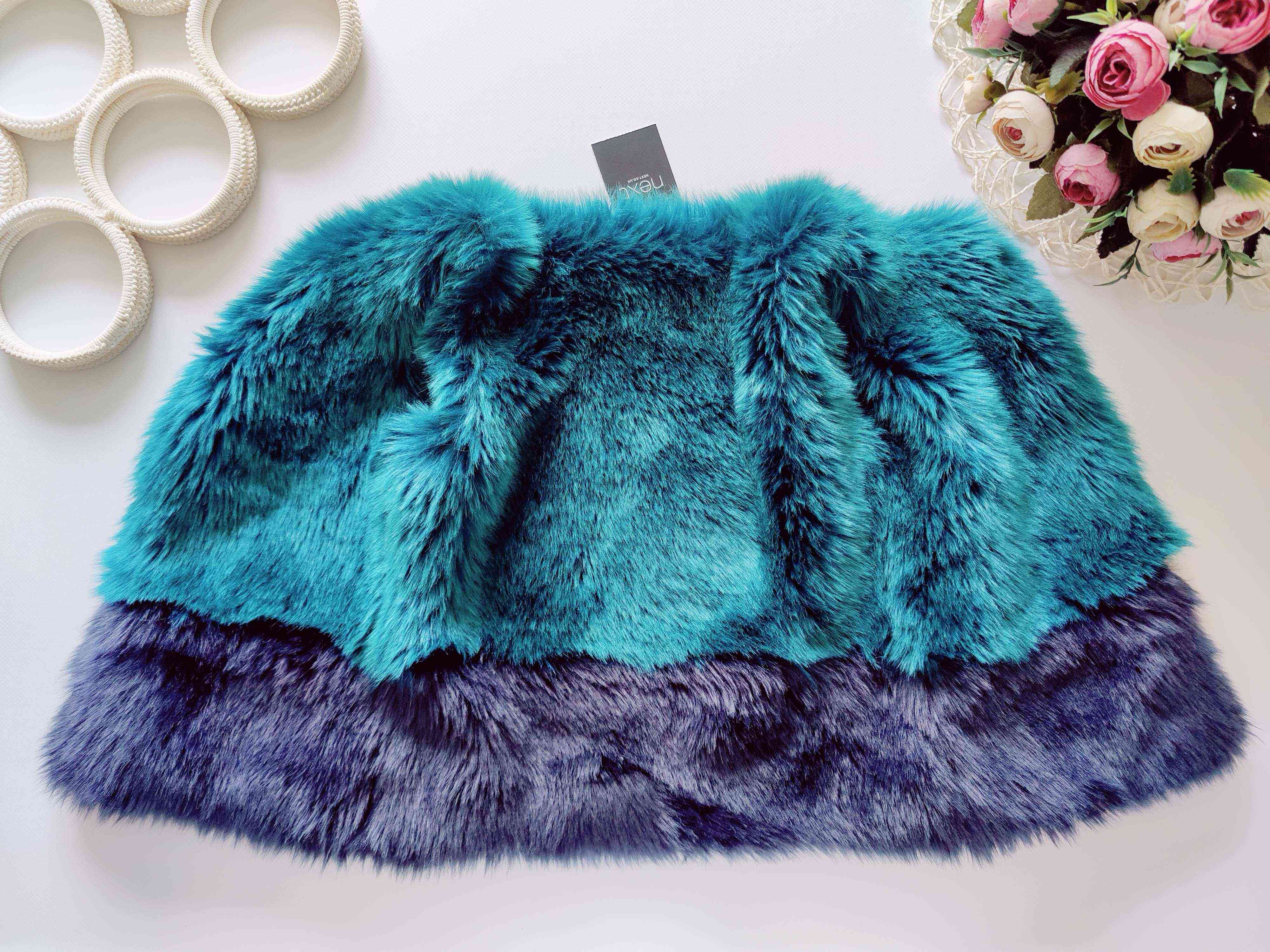 3,4 роки, зріст 104 Новий хутряний дитячий жилет