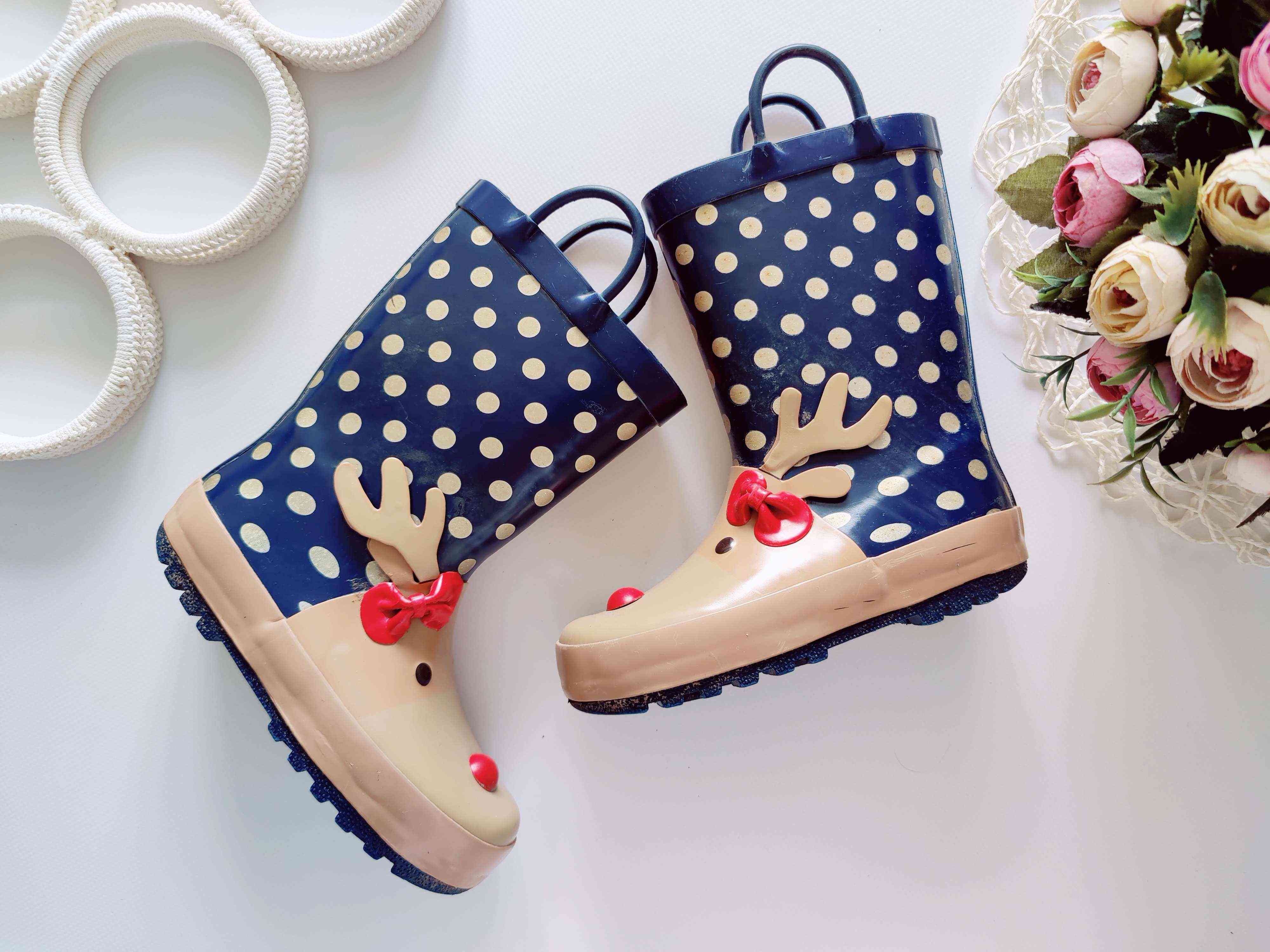 28 (18,5 см) Гумові чоботи для дівчинки