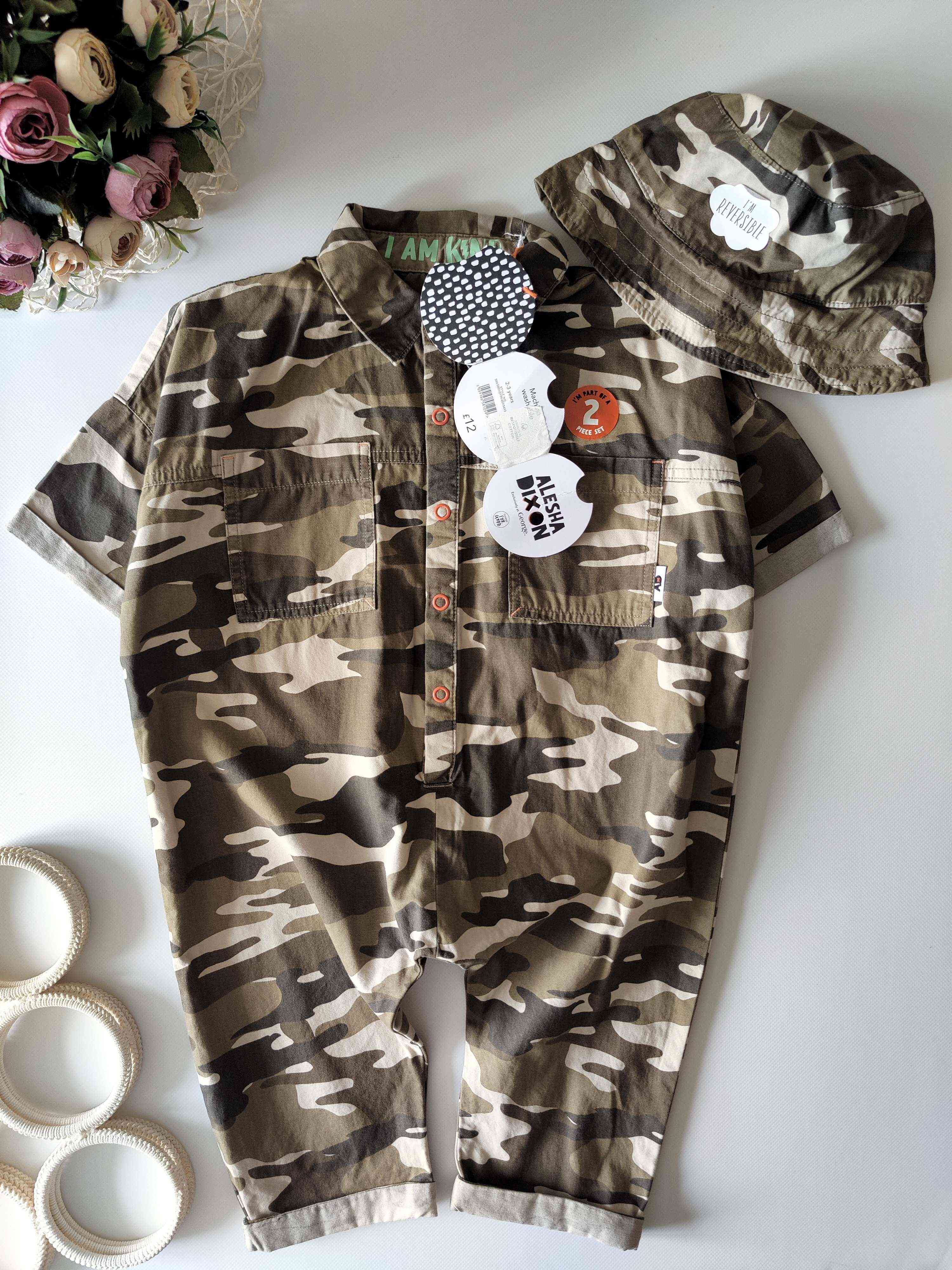 2,3 роки, зріст 92,98 Дитячий костюм камуфляжному забарвленню