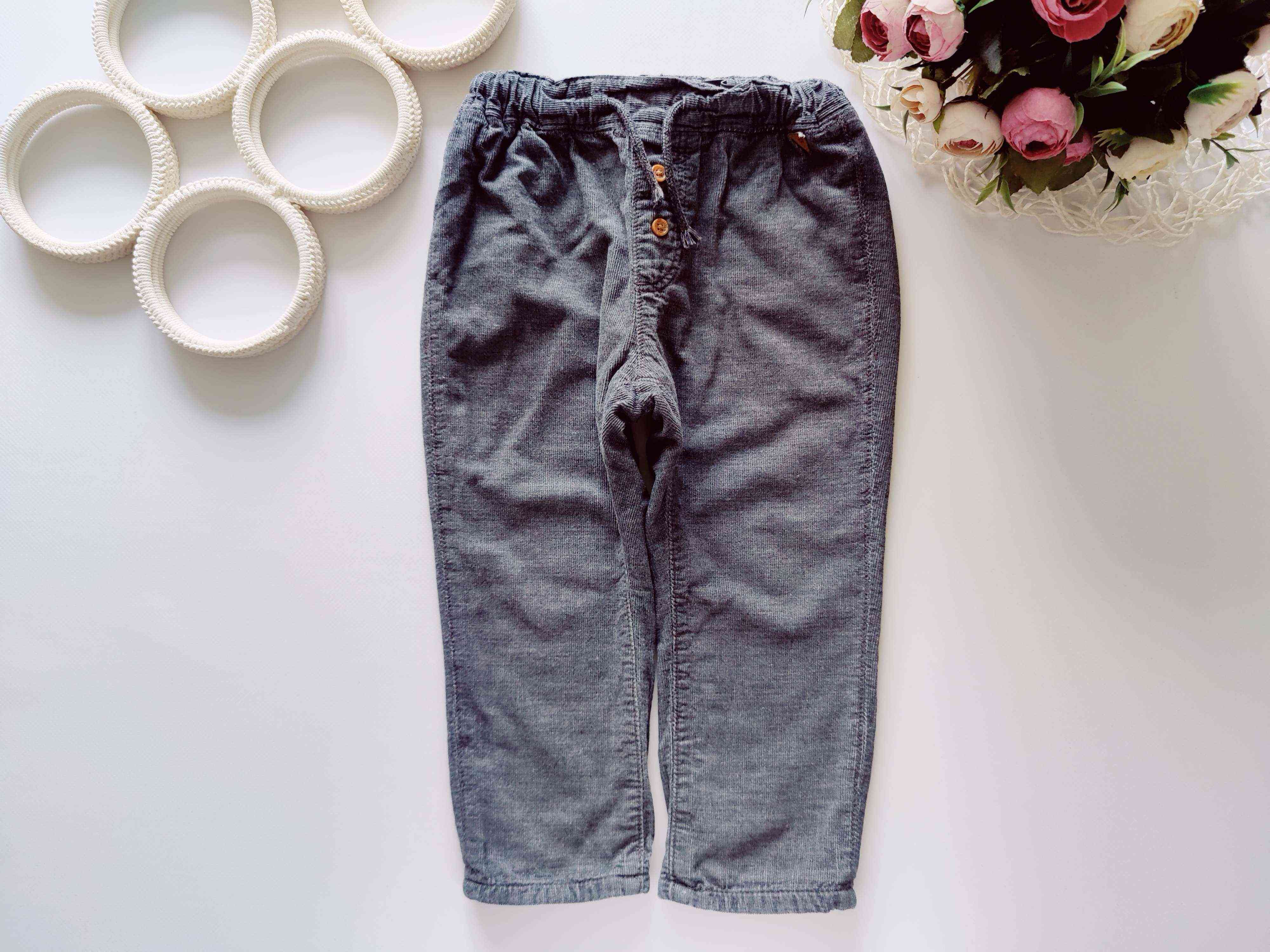 2 роки, зріст 92 Вельветові штани на підкладці