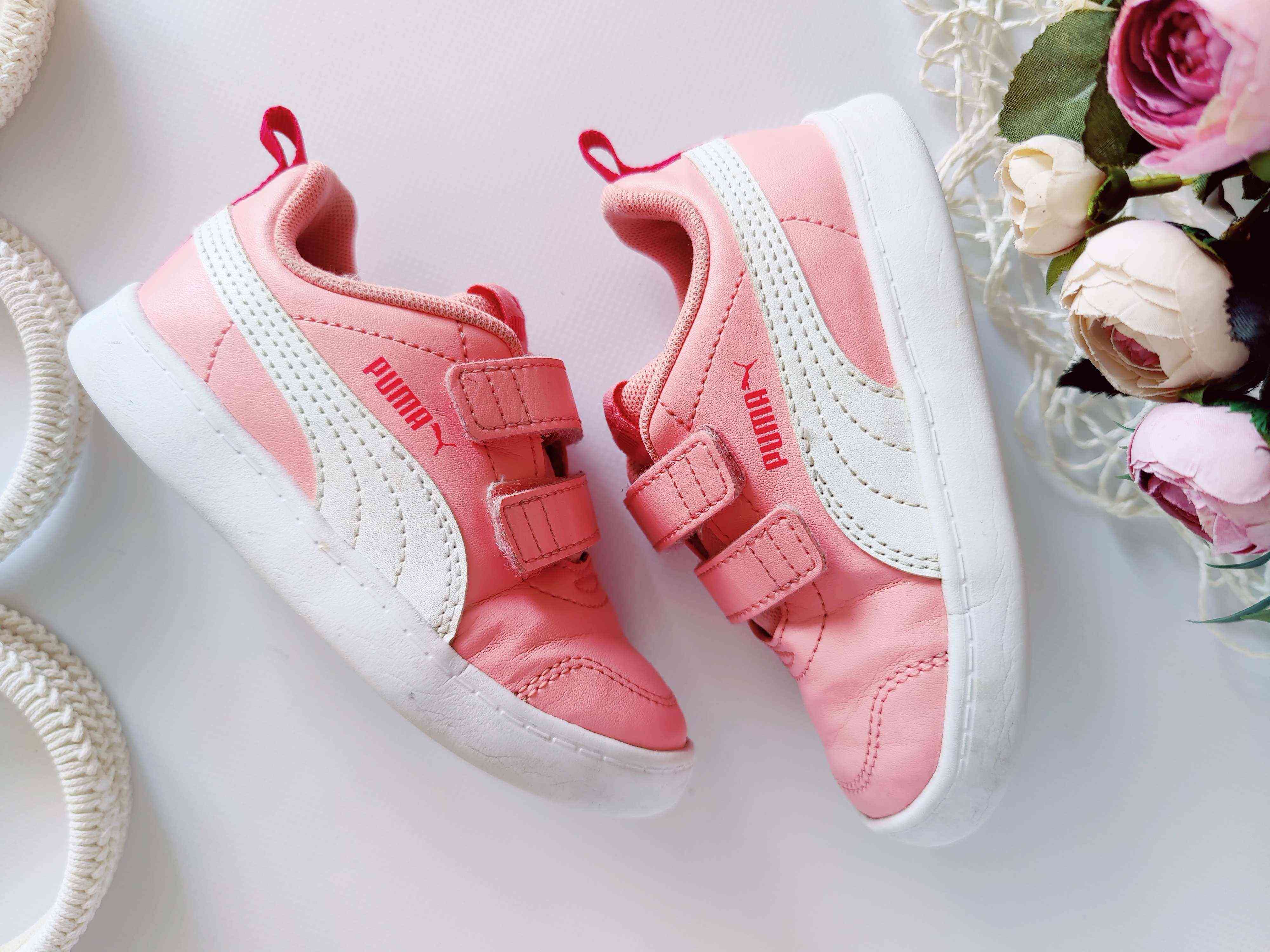 24 (16 см) Легкі шкіряні кросівки для дівчинки