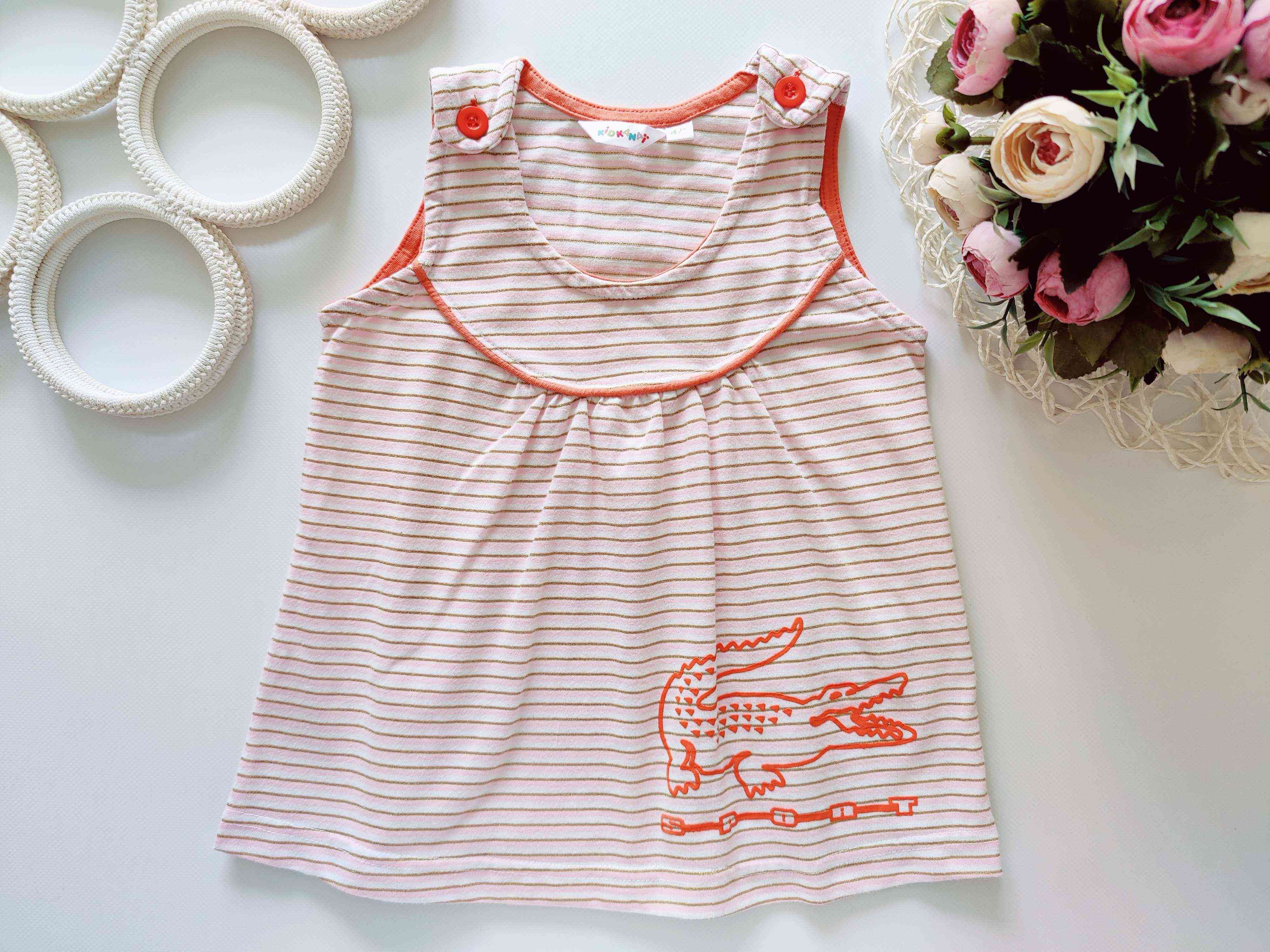 4,5 років, зріст 104 Футболка з крокодилом