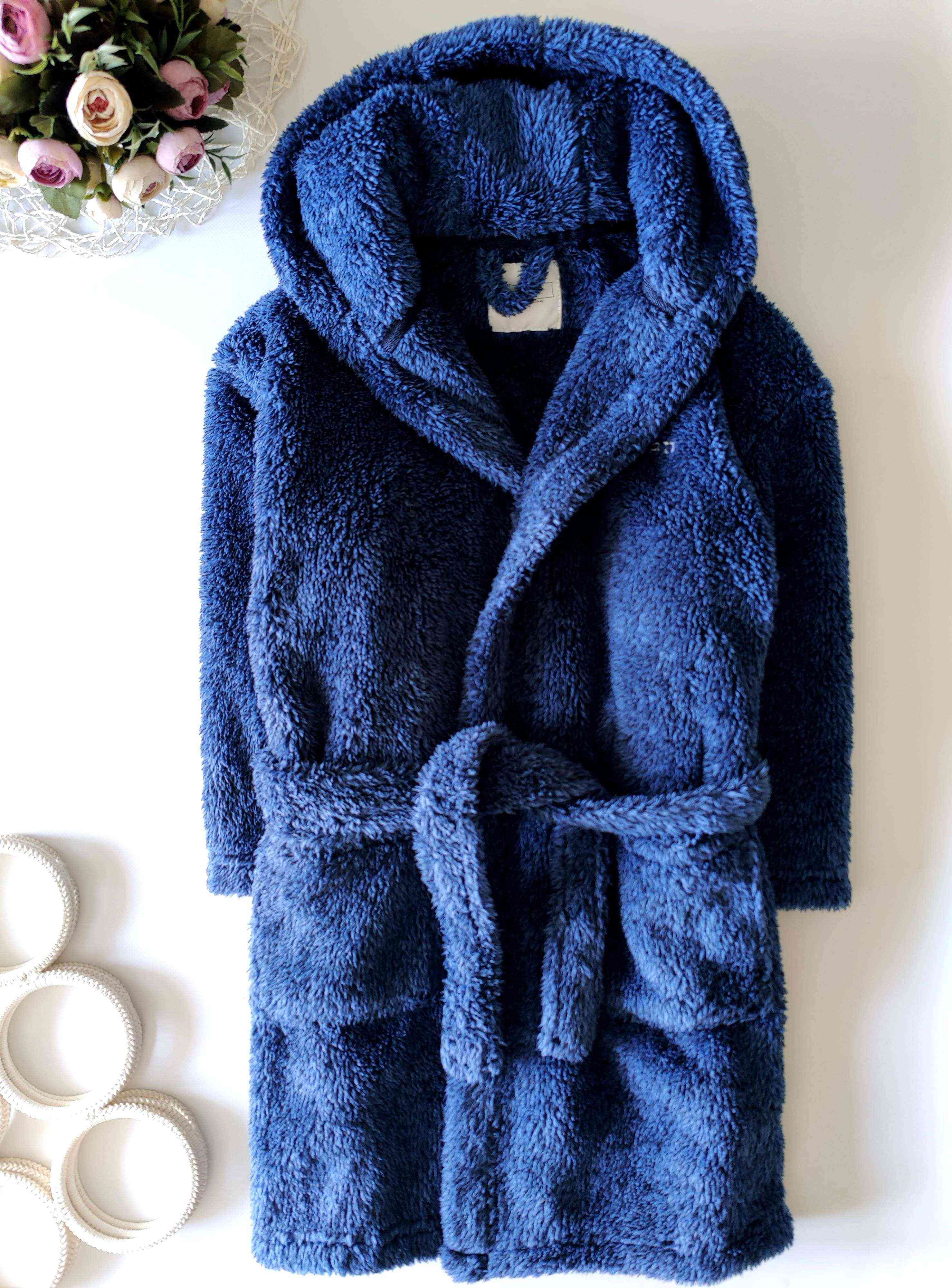 7,8 років, зріст 128 Теплий пухнастий халат