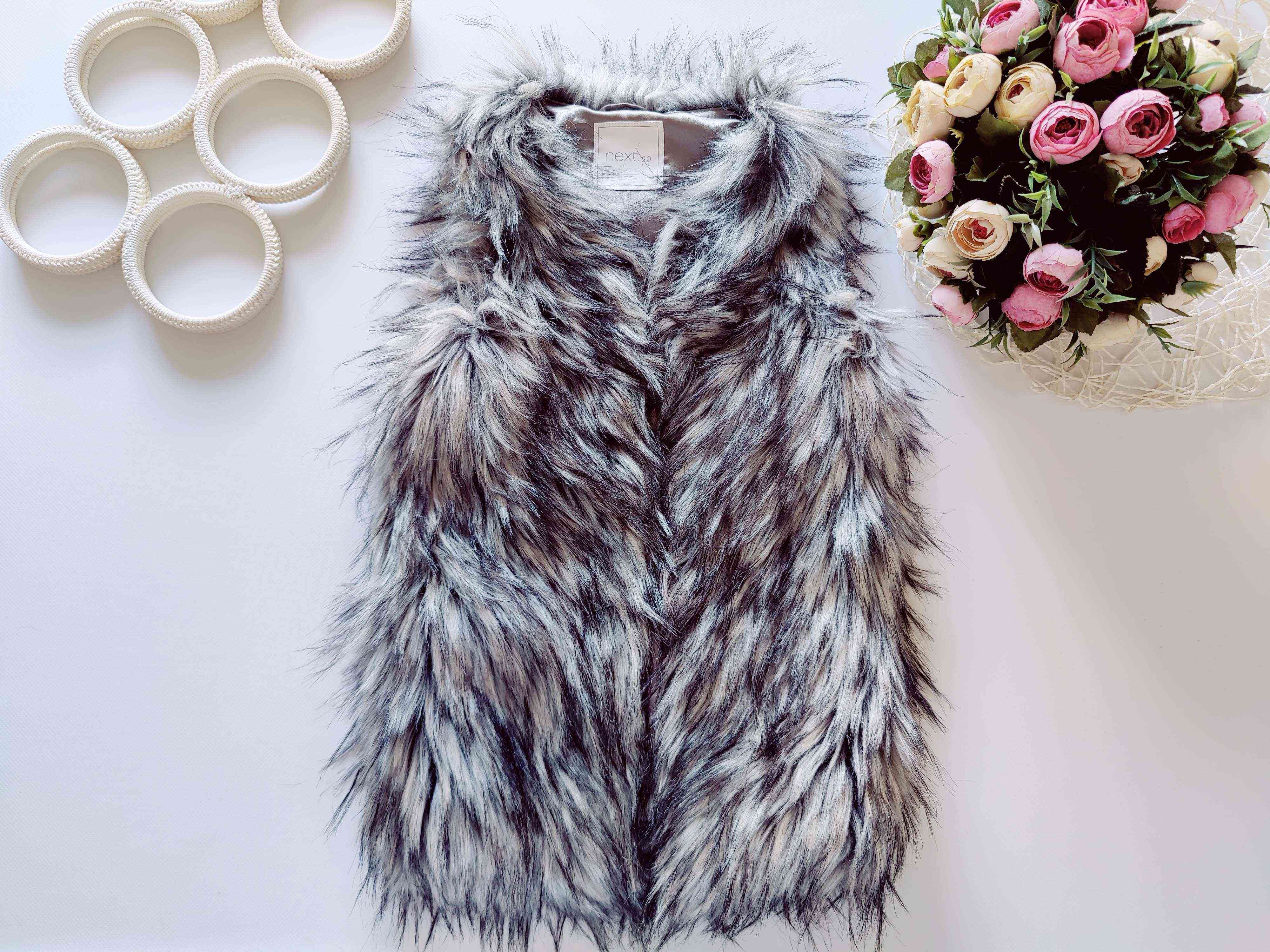 5 років, зріст 110 Хутряний жилет