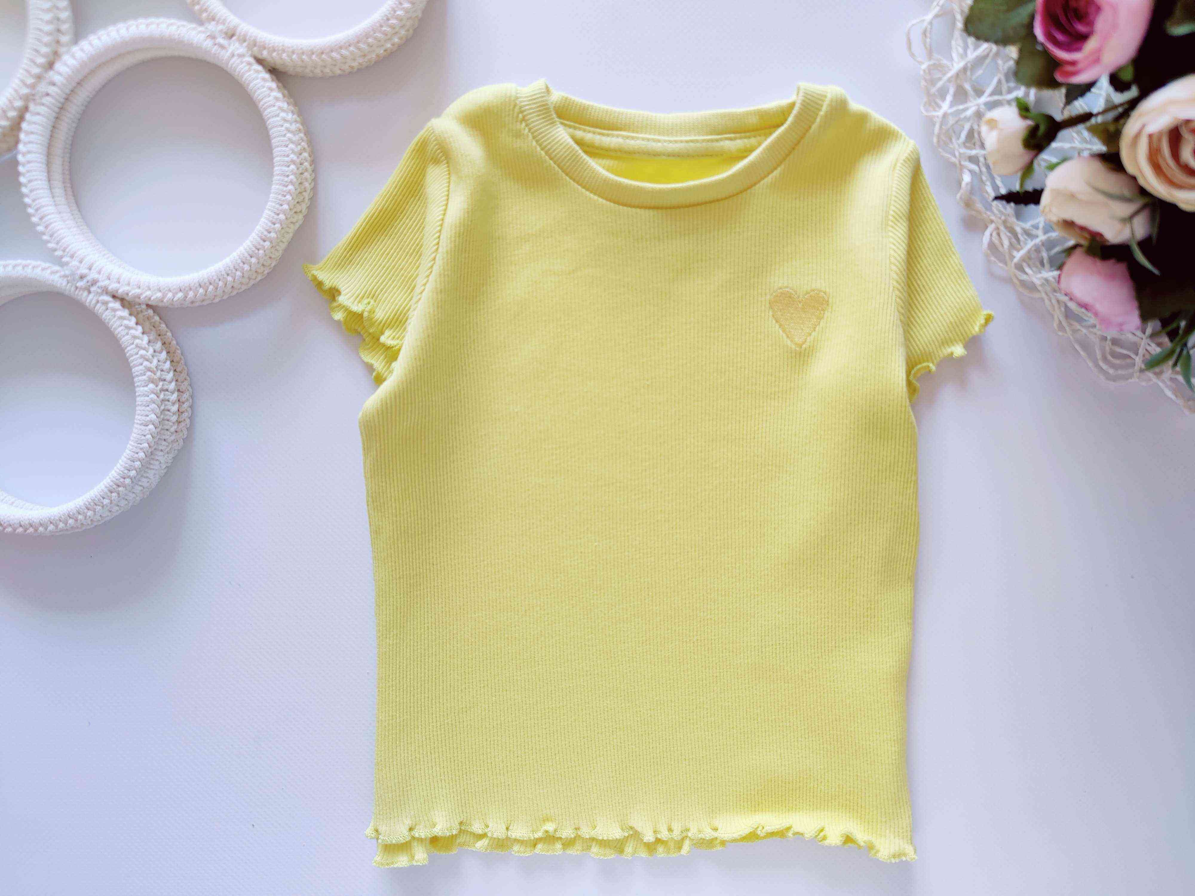 12,18 міс, зріст 80,86 Лимонна футболка