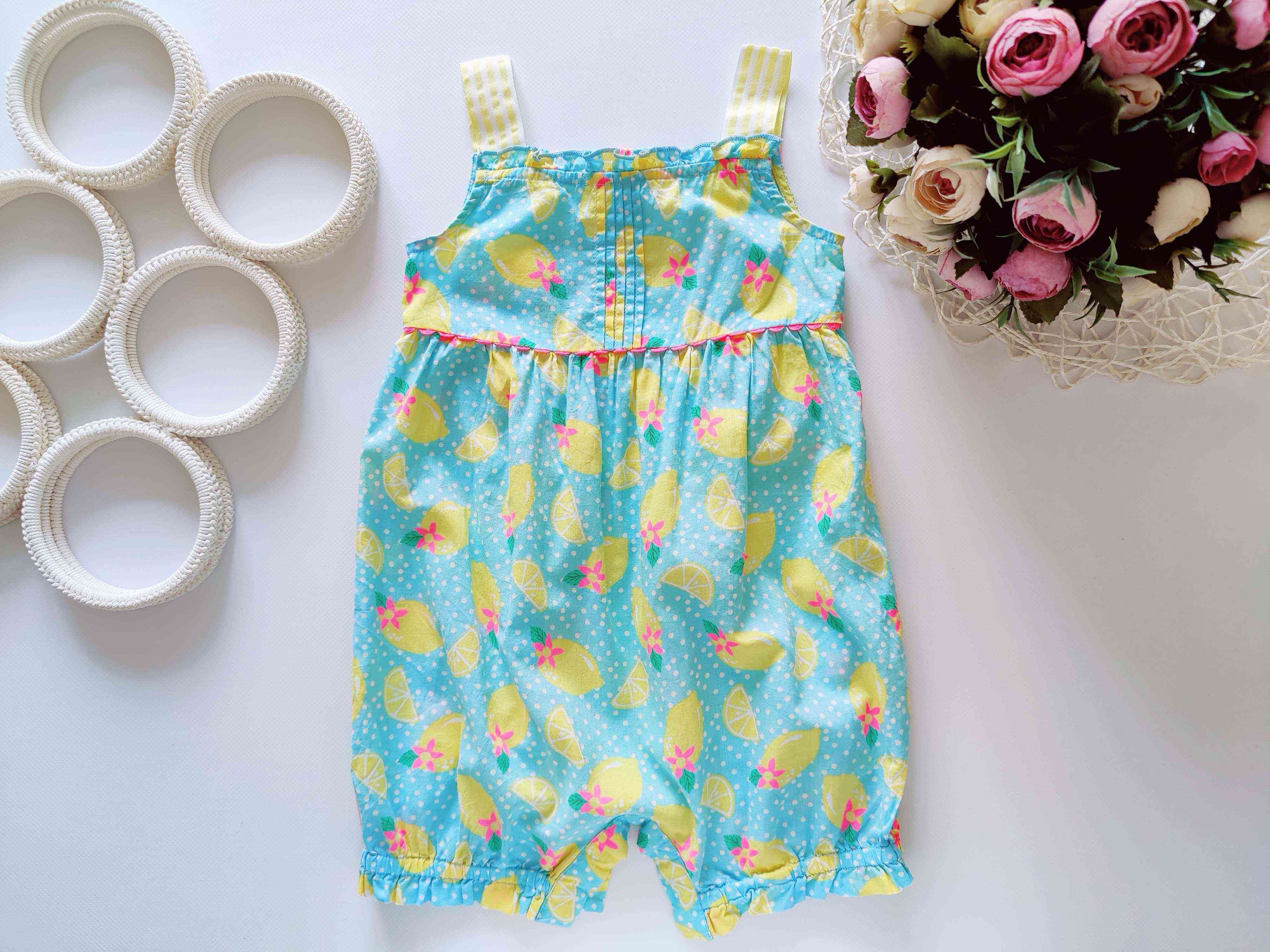 12,18 міс, зріст 80,86 Хлопковій літній помпер