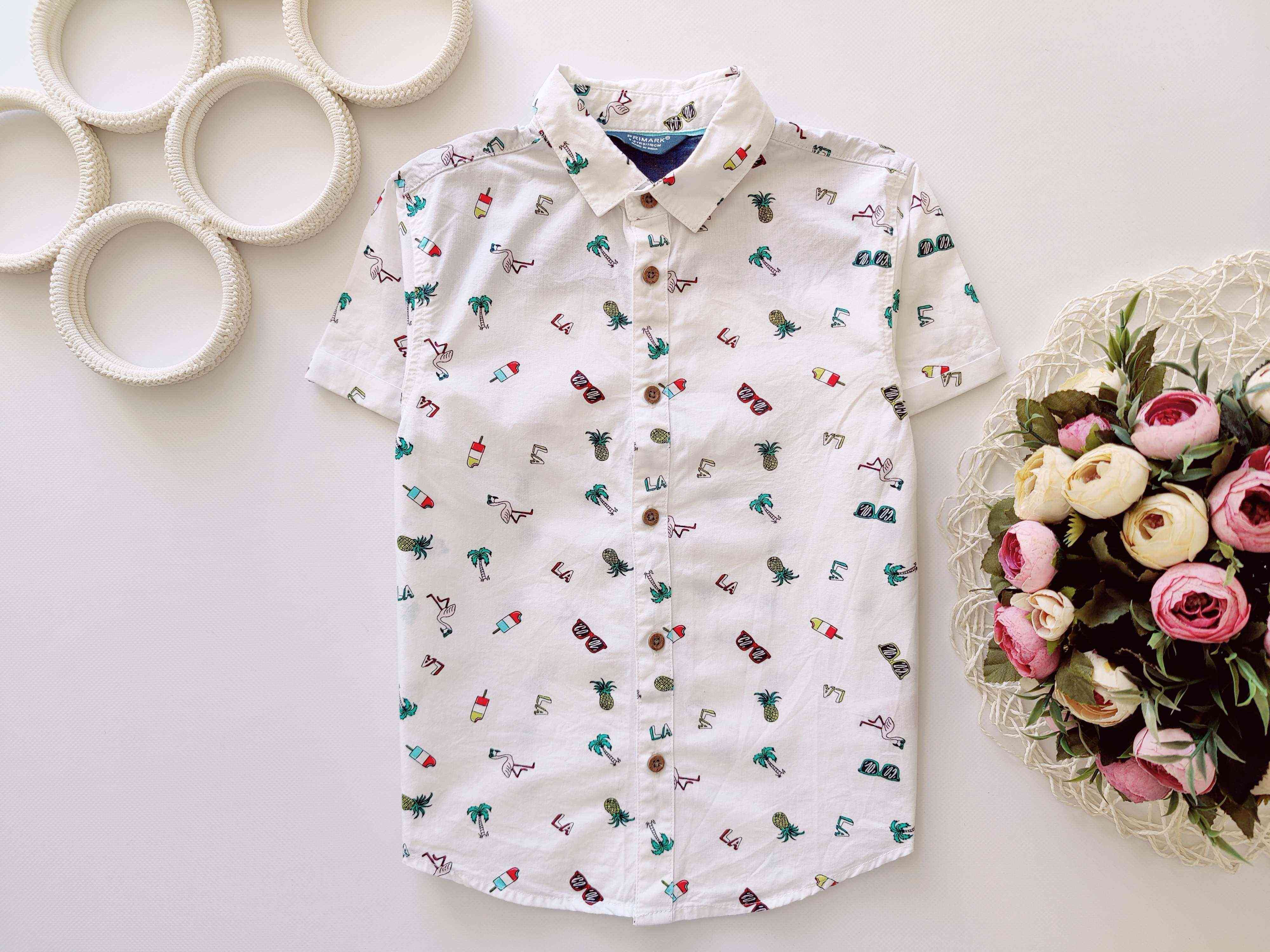 5,6 років, зріст 116 Красива дитяча сорочка