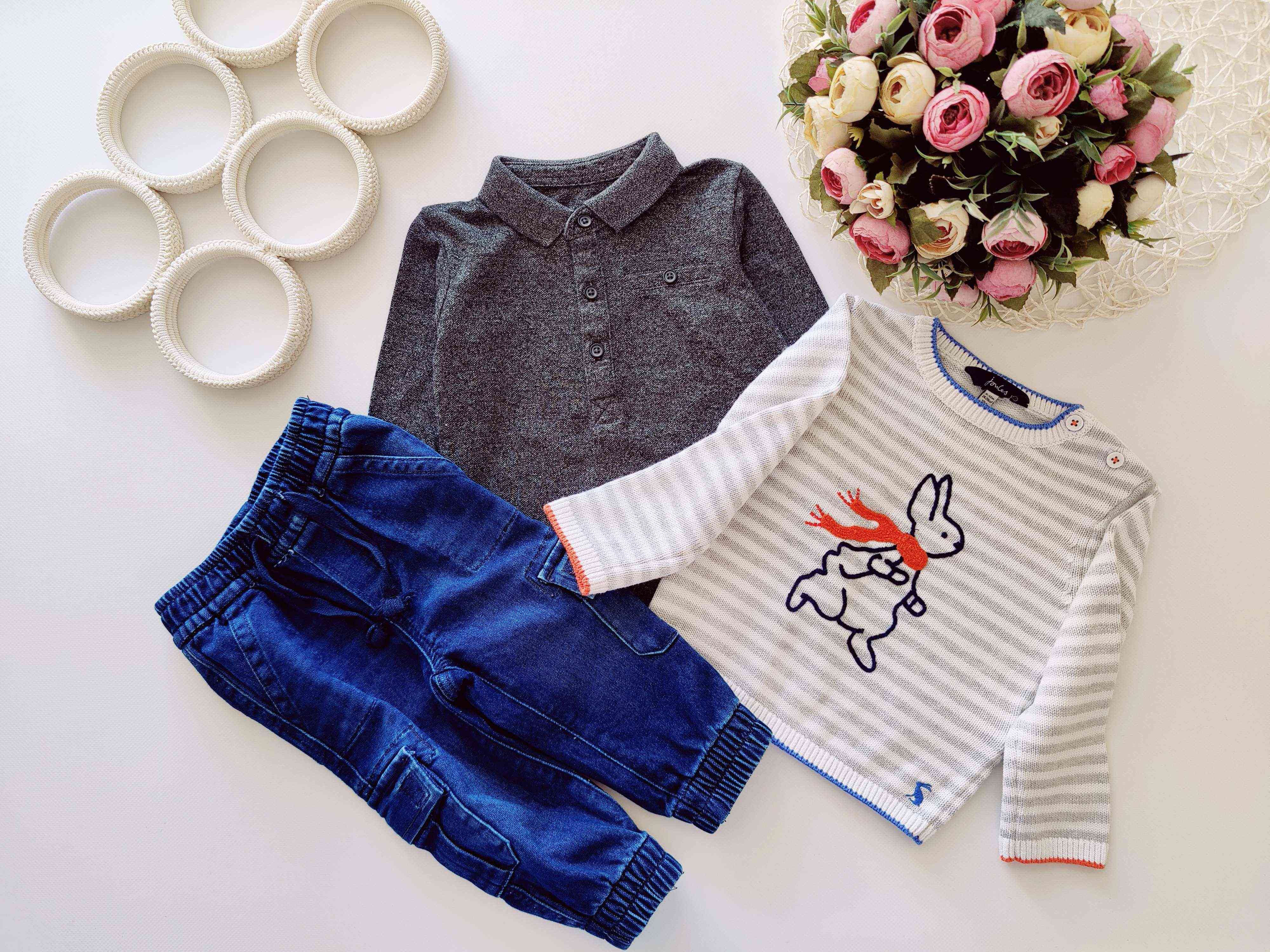 6-12 міс Набір одягу для хлопчика