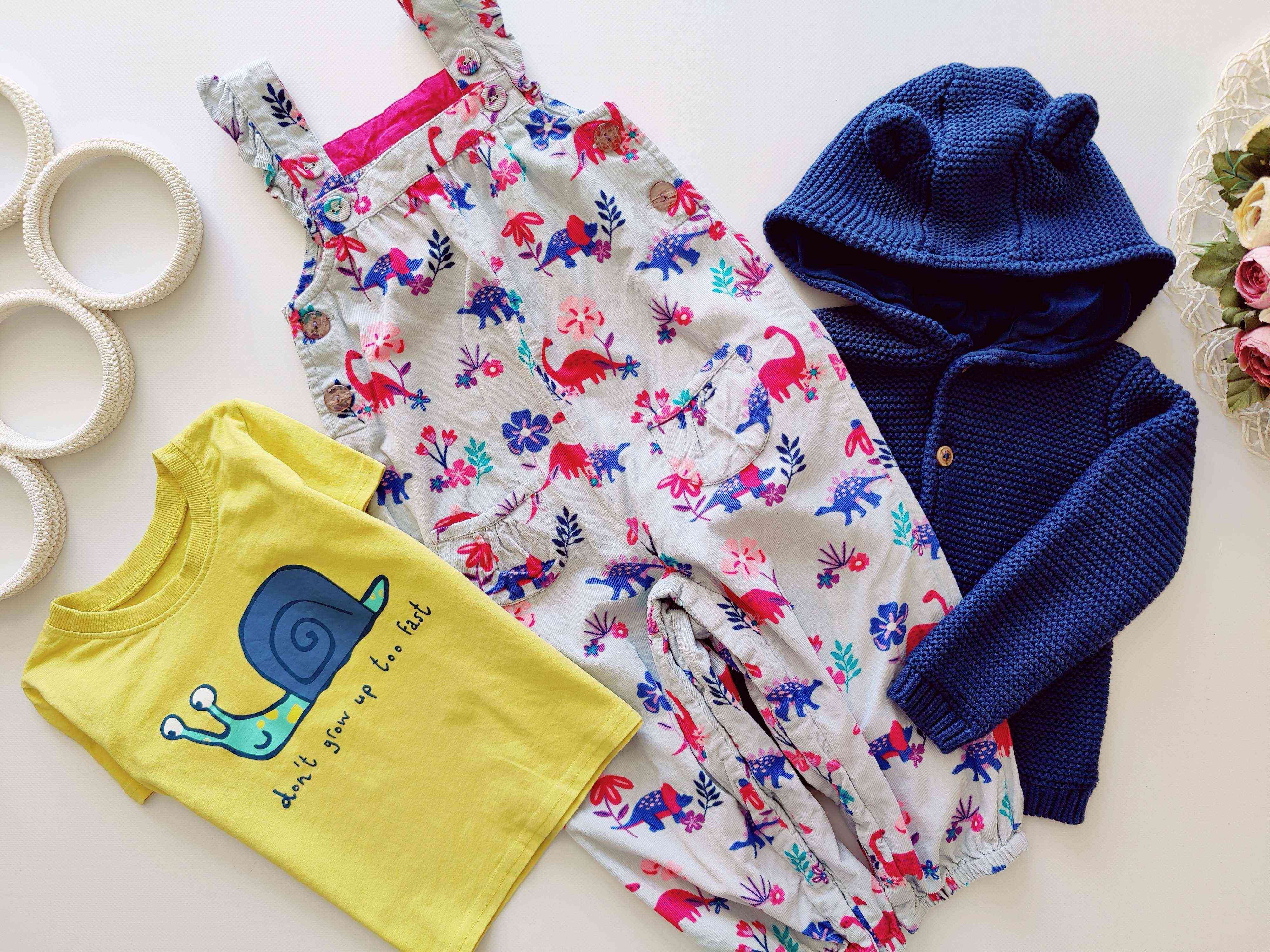 1-2 роки Кардиган, ромпер, футолка для дівчинки