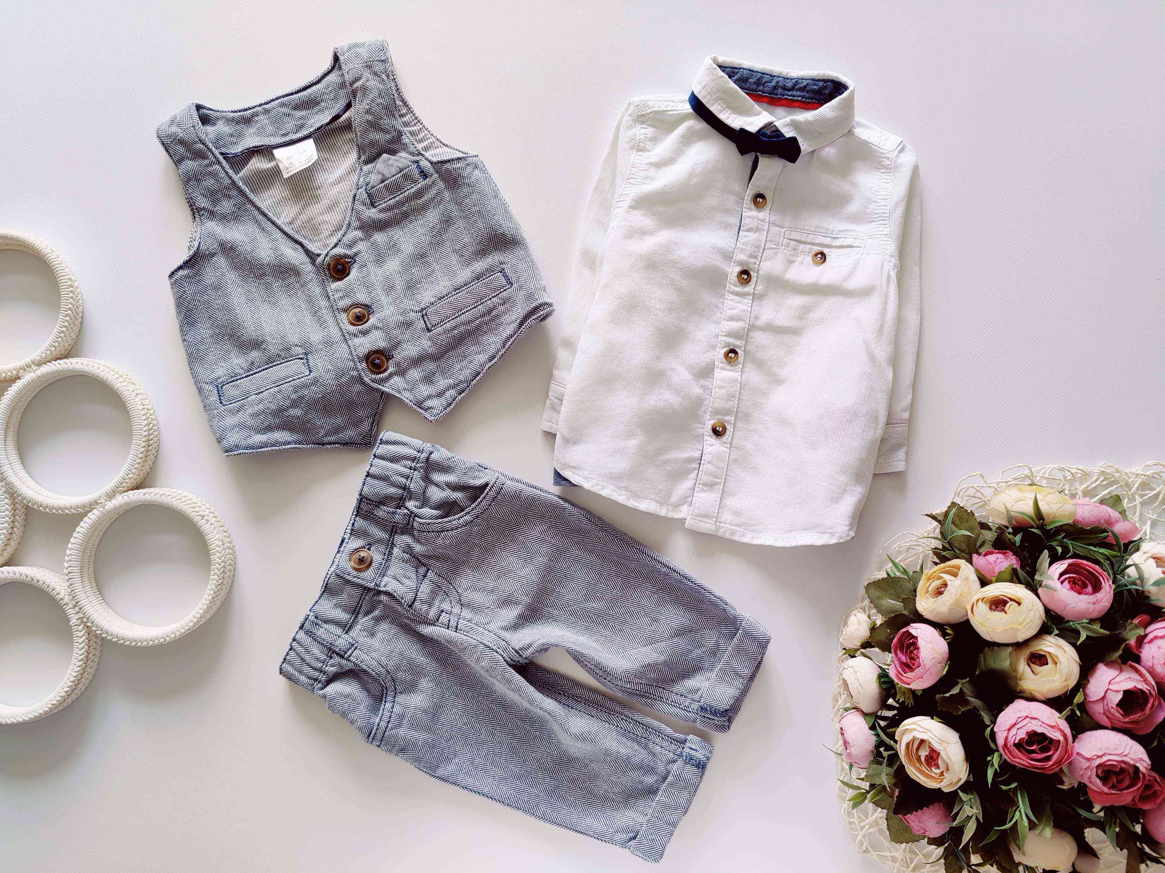 3 міс Святковий дитячий костюм на хрестини