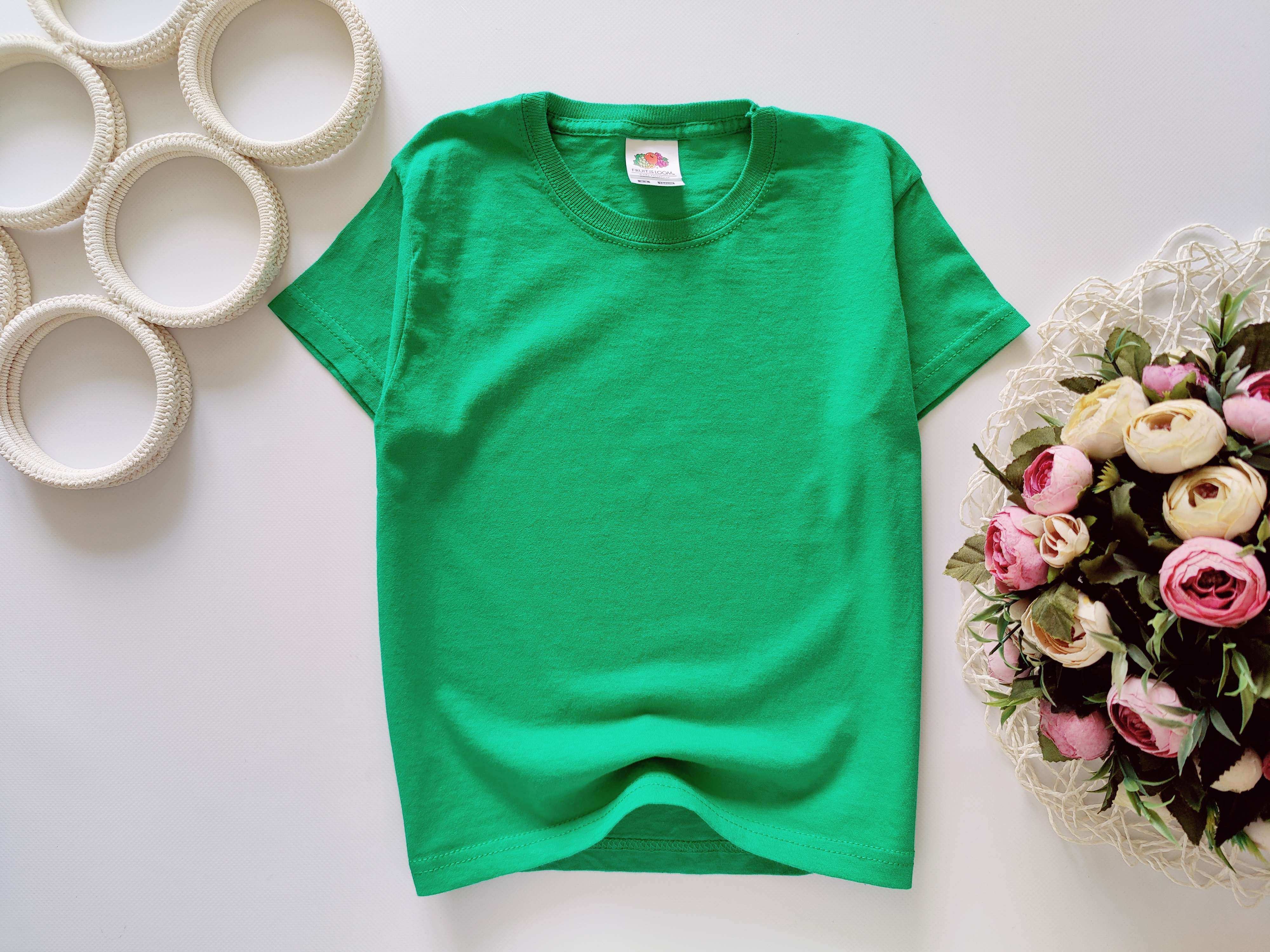 3,4 роки, зріст 104 Зелена футболка