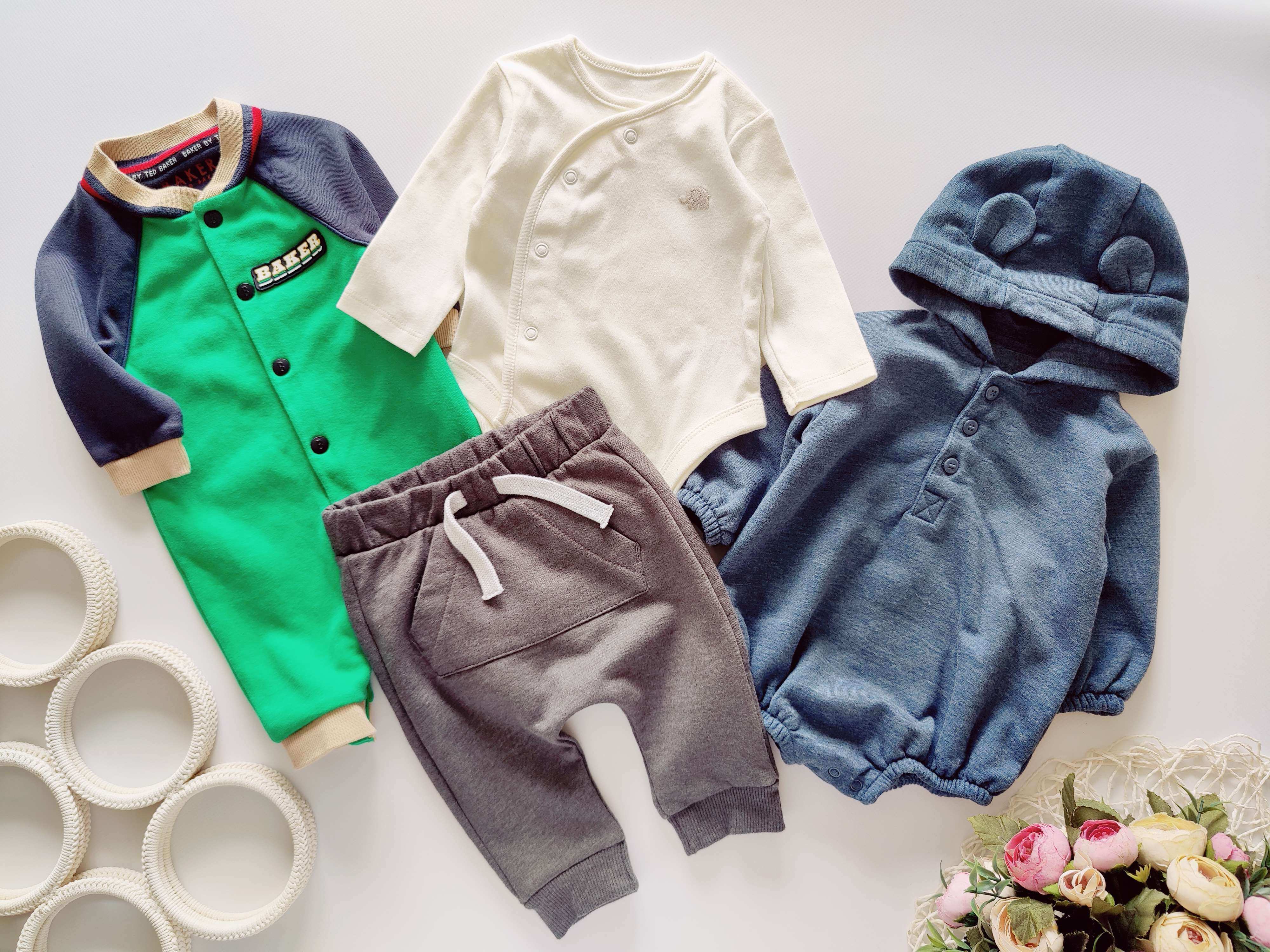 0-3 міс, зріст 56,62 Новий боді, нові штани, боді на флісі, чоловічок