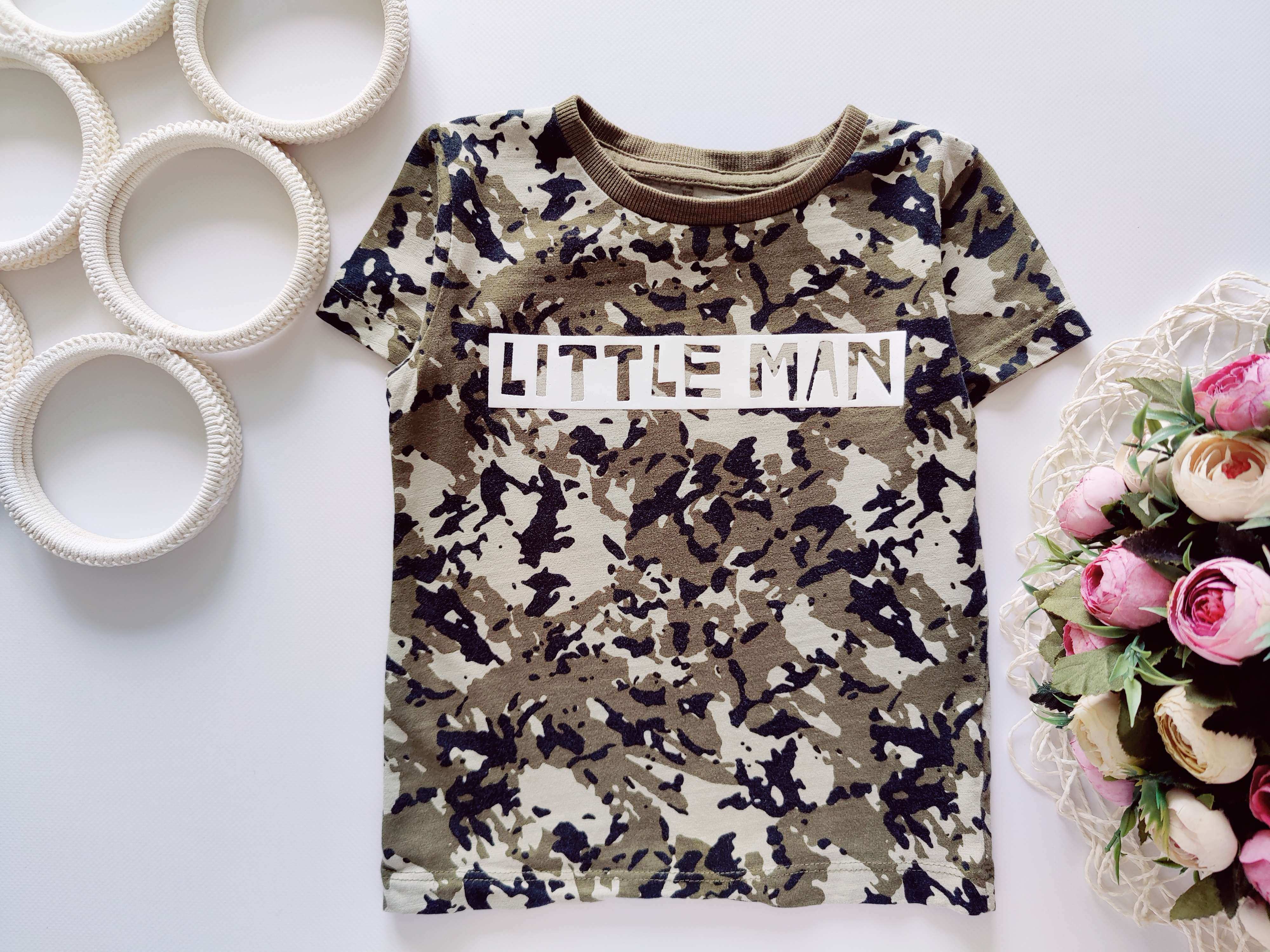 1,5,2 роки, зріст 92 Камуфляжна футболка