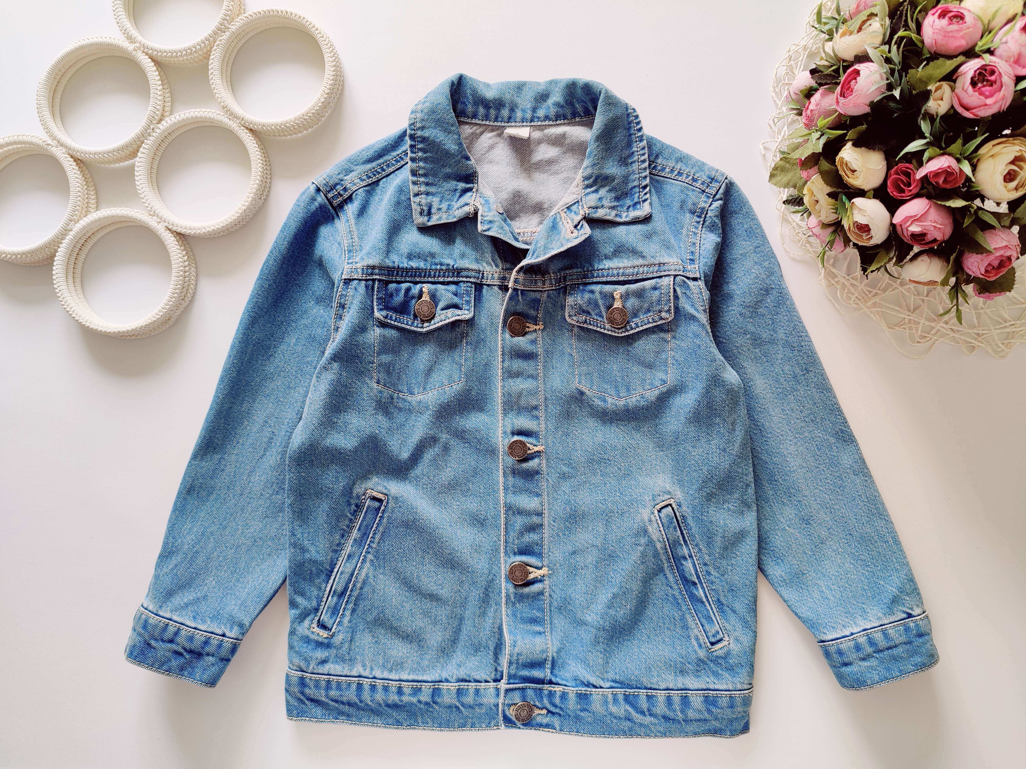 7,8 років, зріст 122,128 Джинсівка дитяча