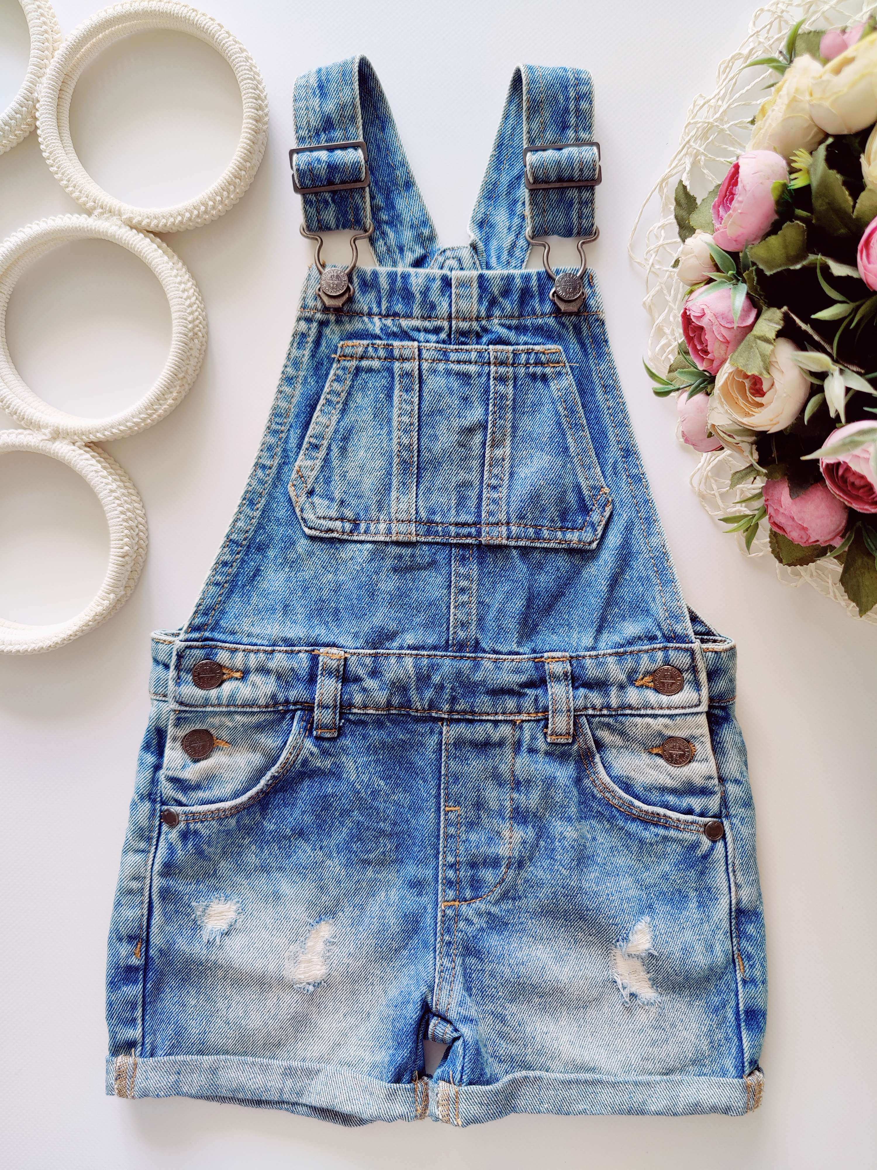 2,3 роки, зріст 92,98 Джинсовий комбінезон