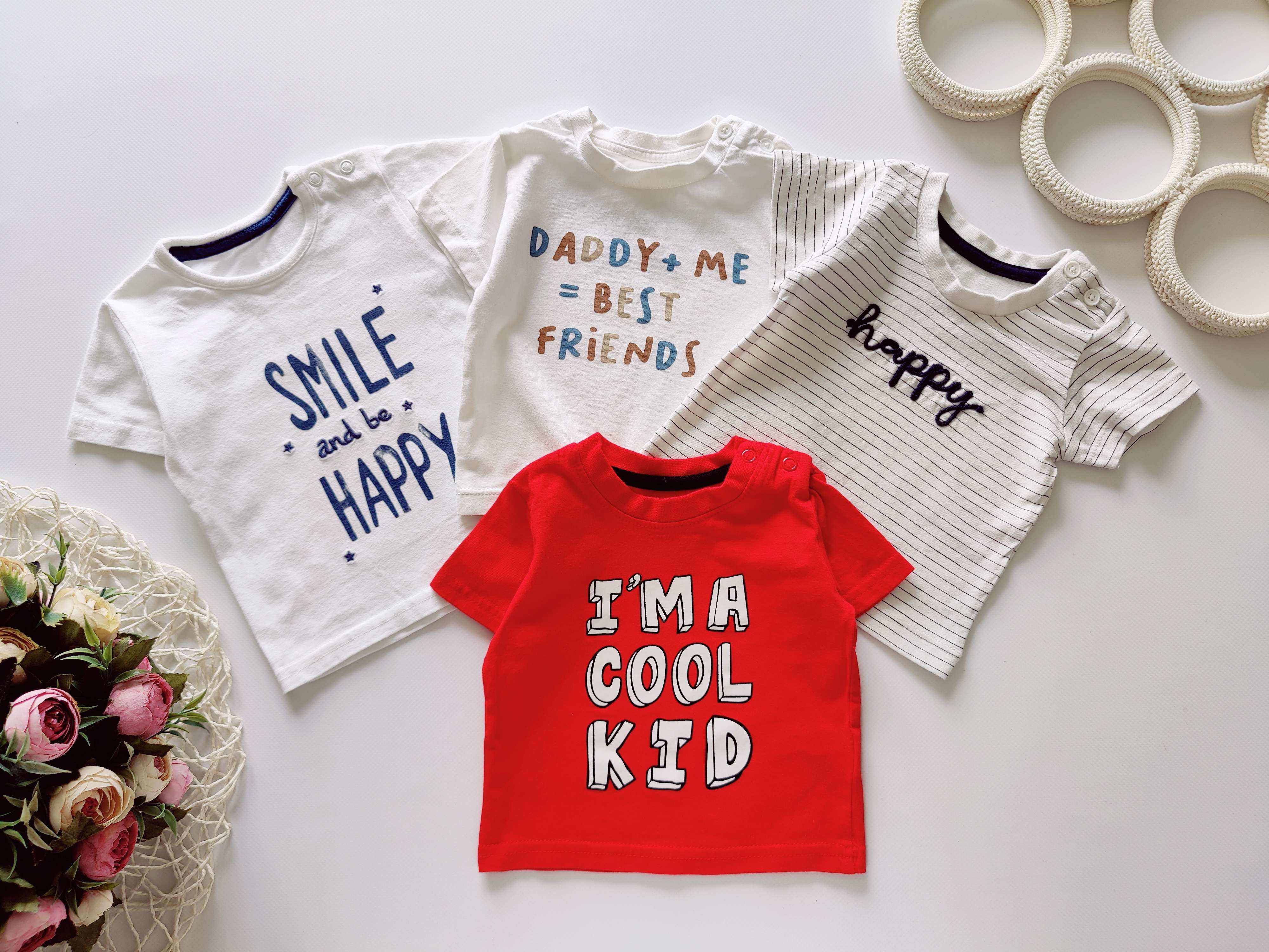 0-3 міс Набір футболок