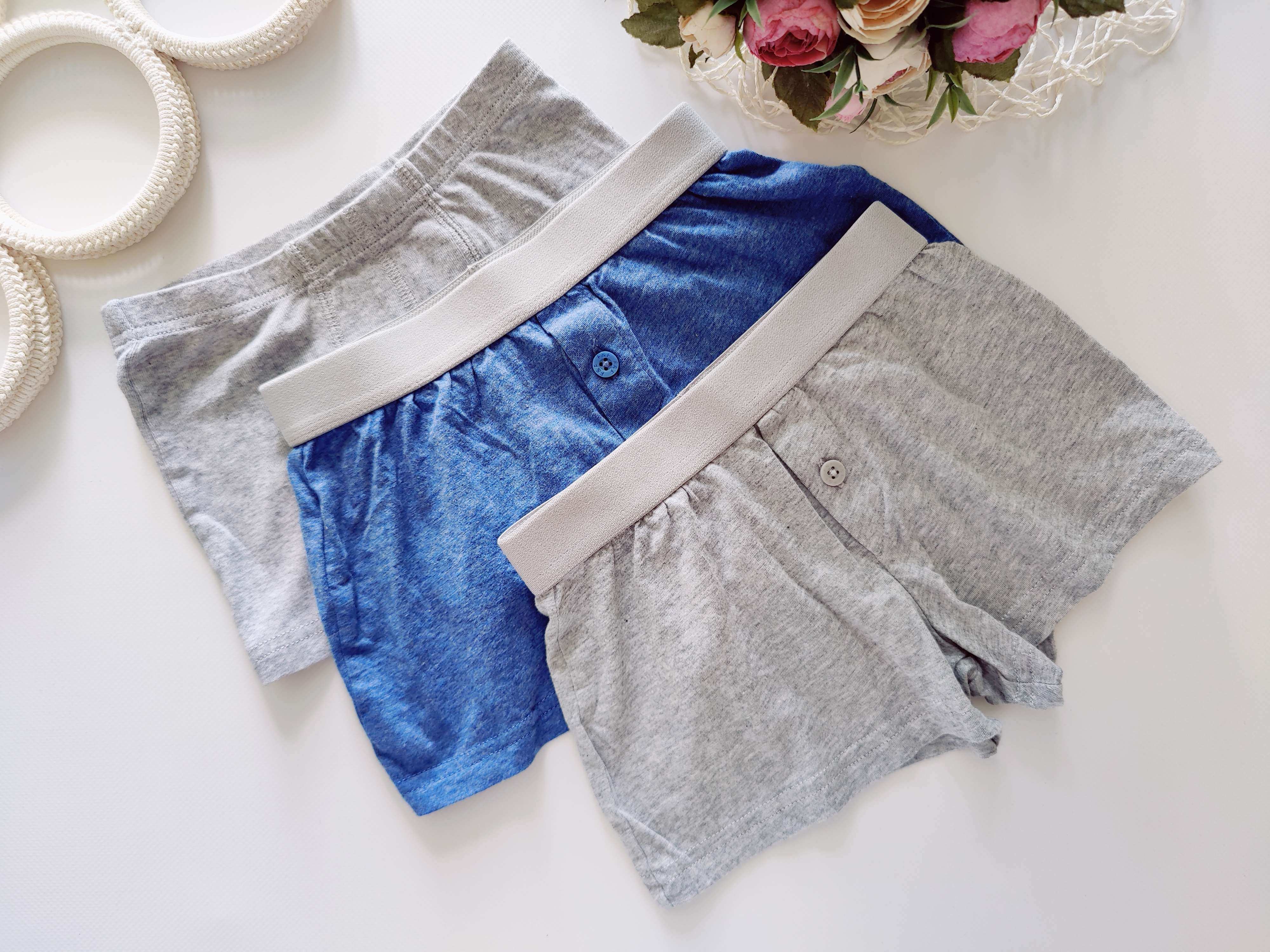 6,7 років, зріст 122 Набір нових трусів