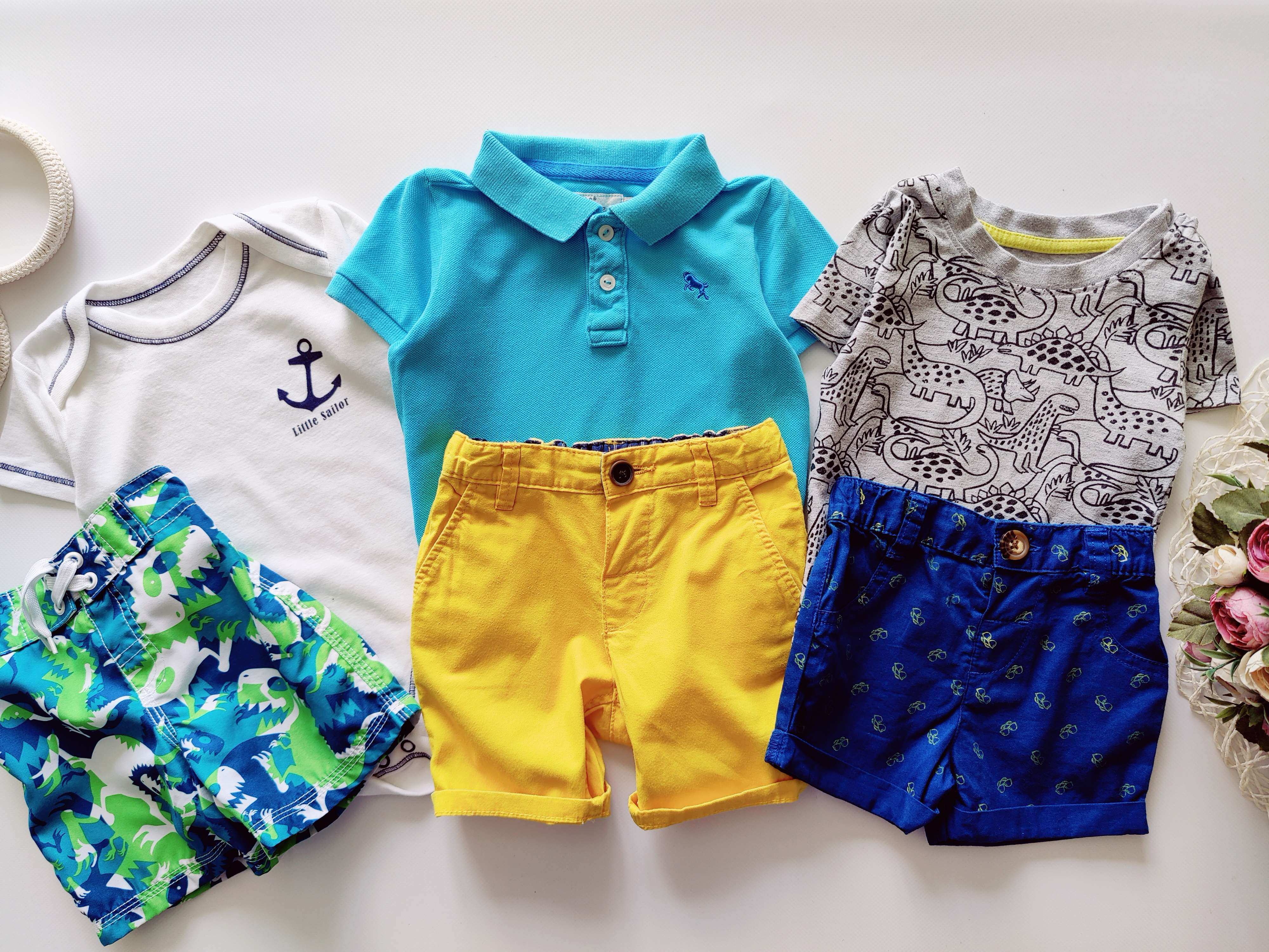 6,9 міс Шорти з футболками для малюка