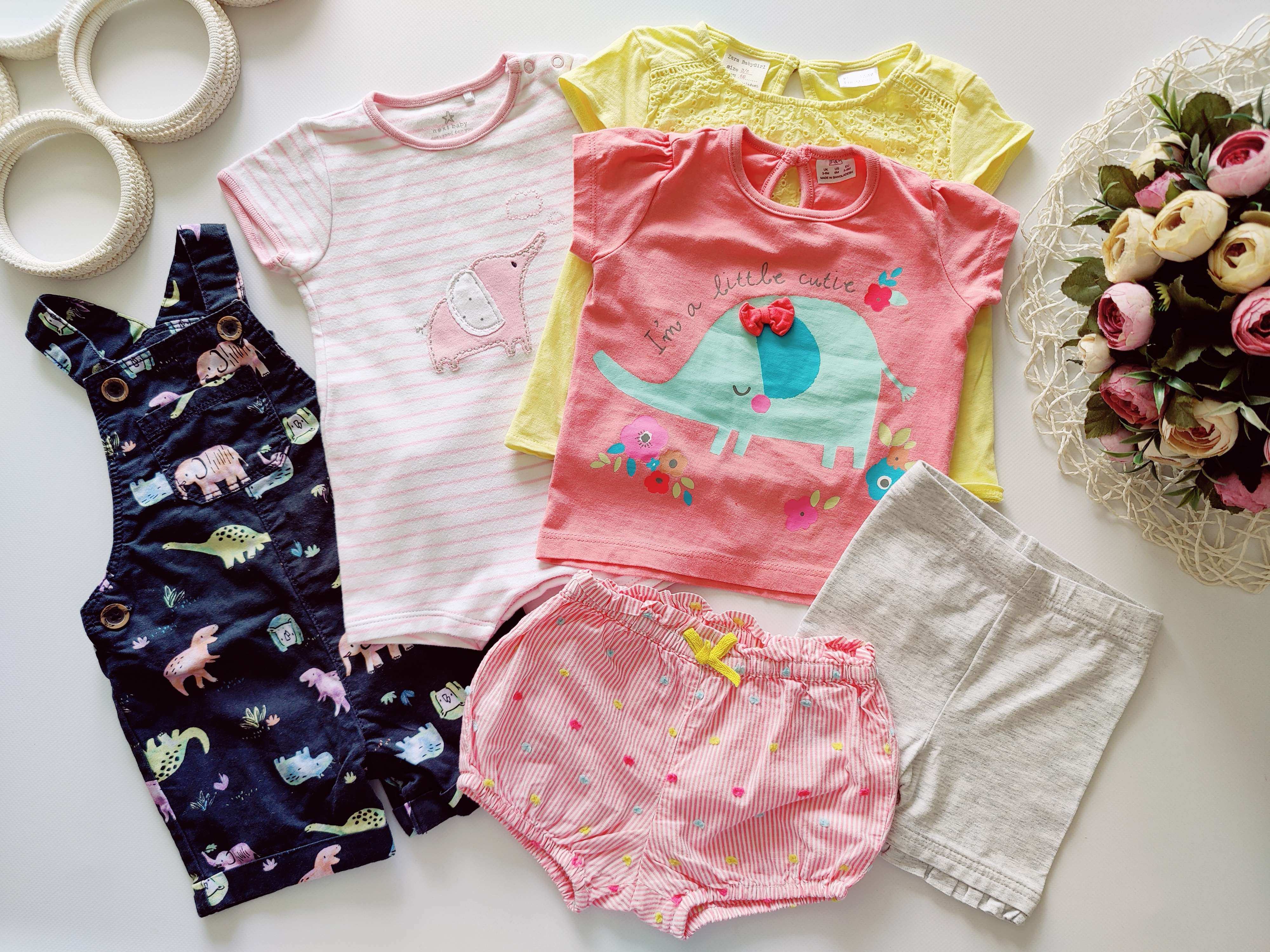 3,6 мес Набор вещей для девочки