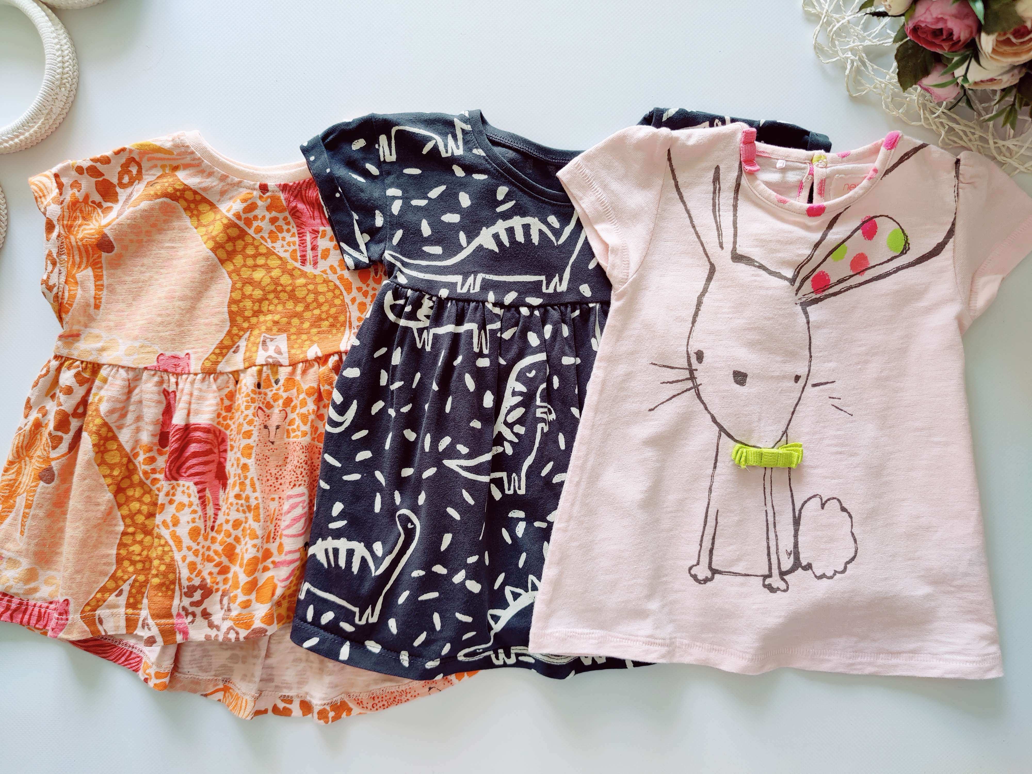 3,6 міс Набір футболок дівчинці