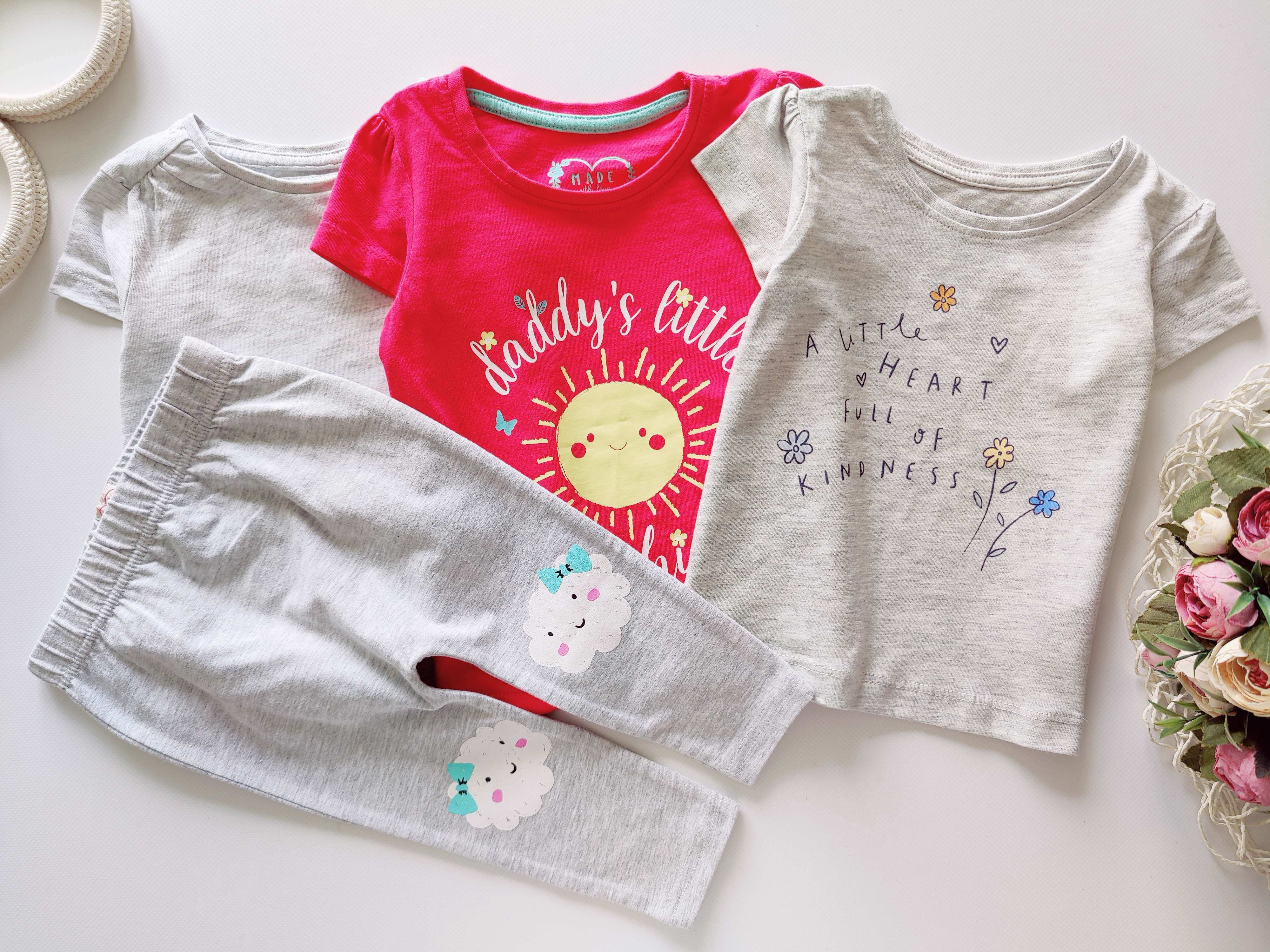 9,12 міс Нові футболки та лосини