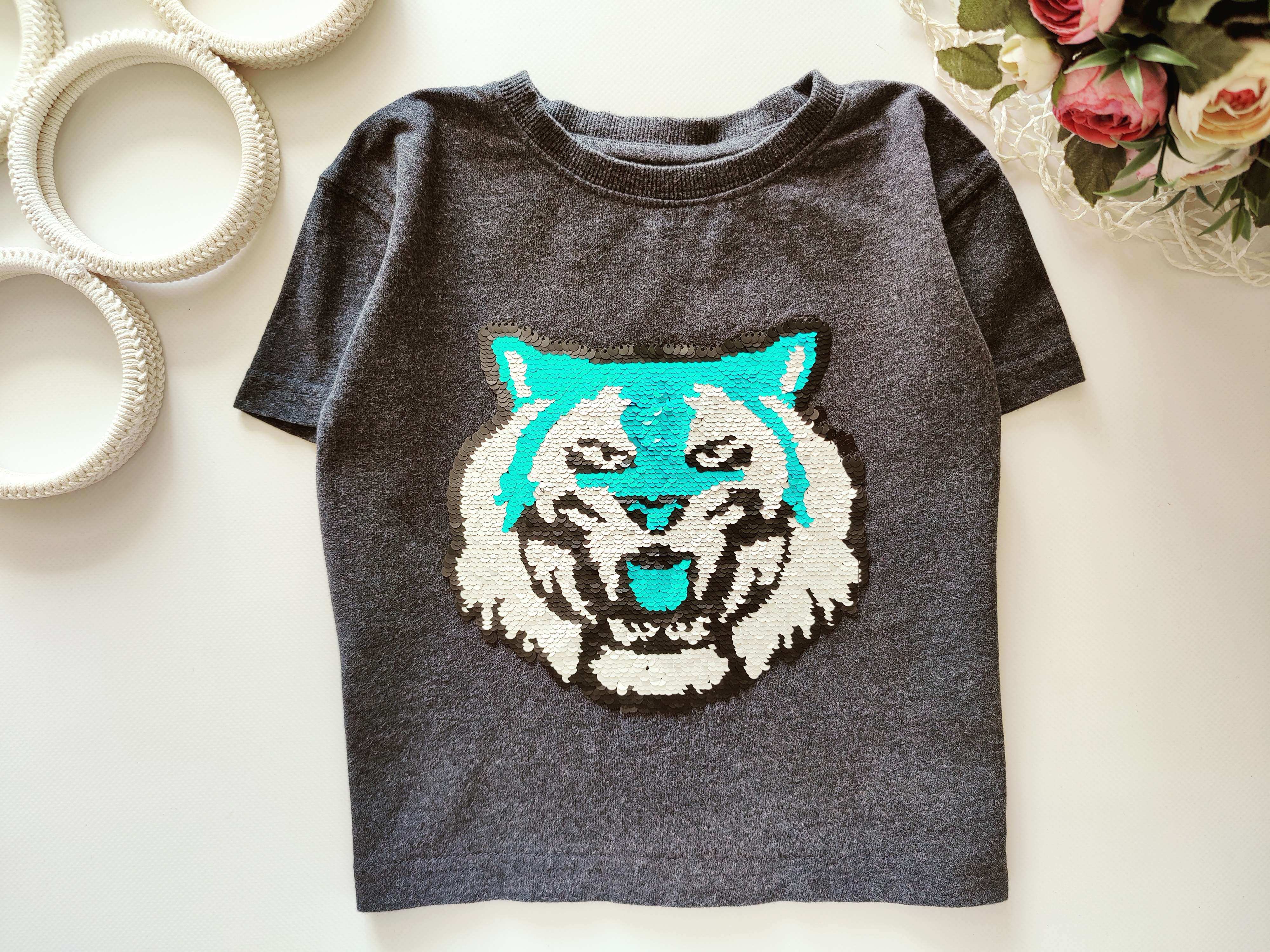 3 роки, зріст 98 Футболка з тигром