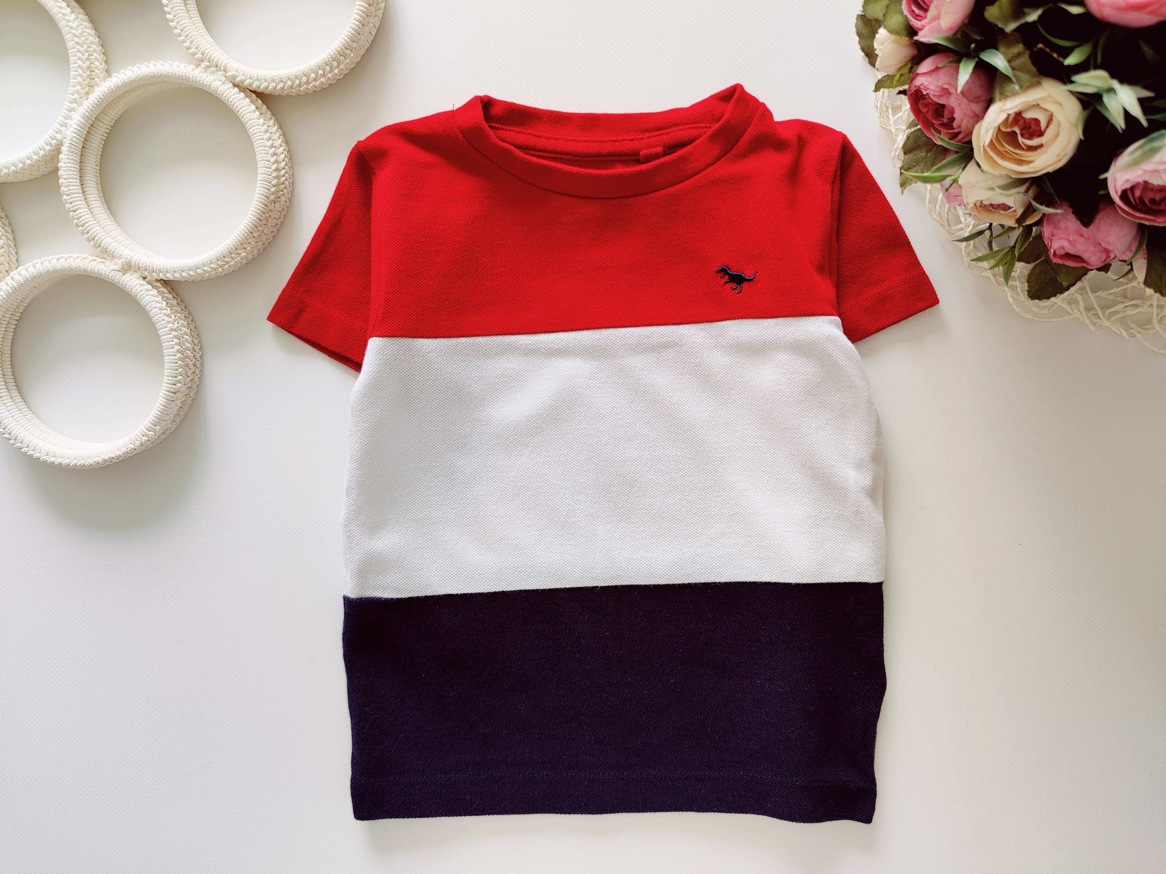 12,18 міс, зріст 86 Фактурна футболка