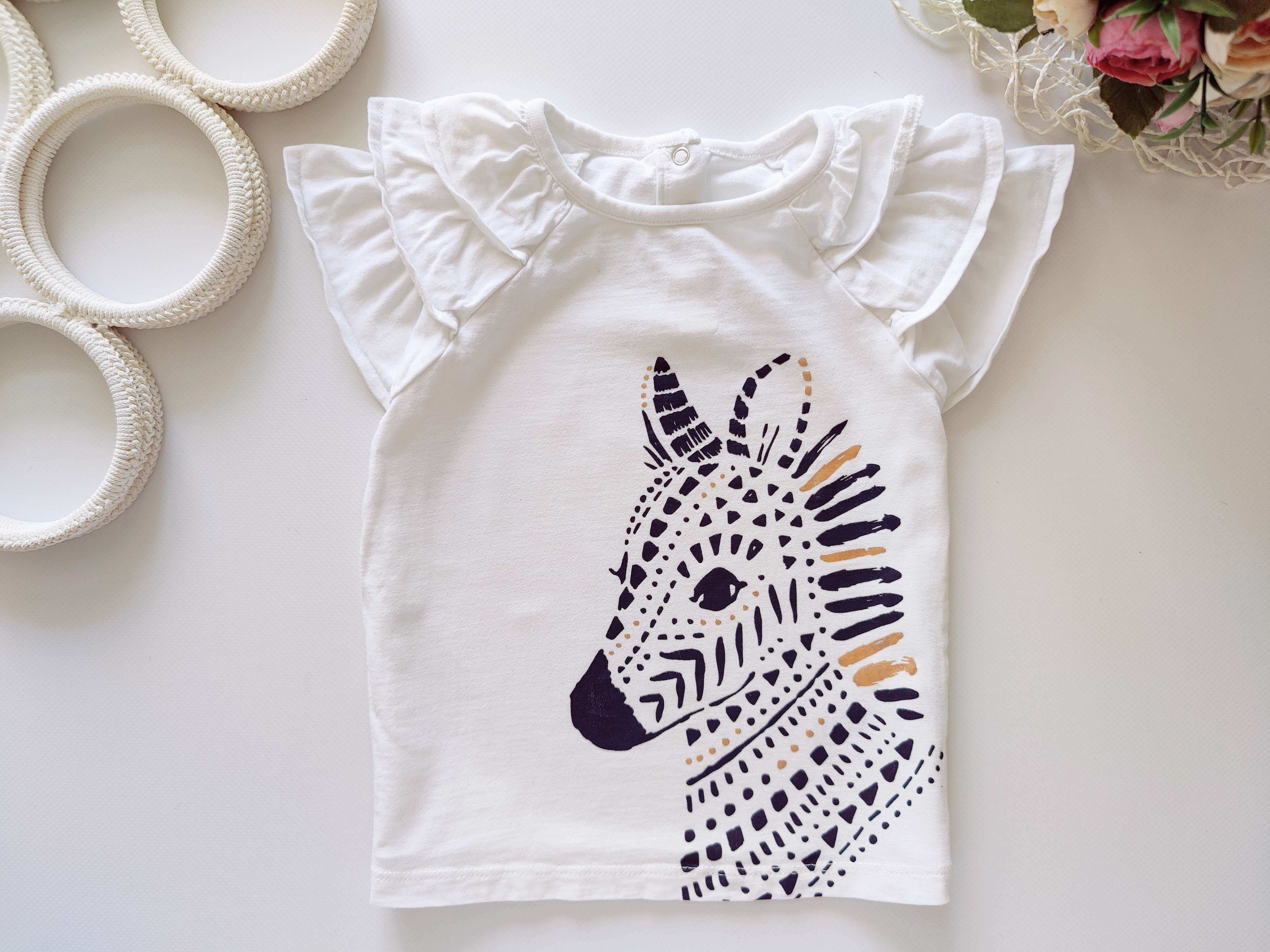 12,18 міс, зріст 86 Красива дитяча футболка