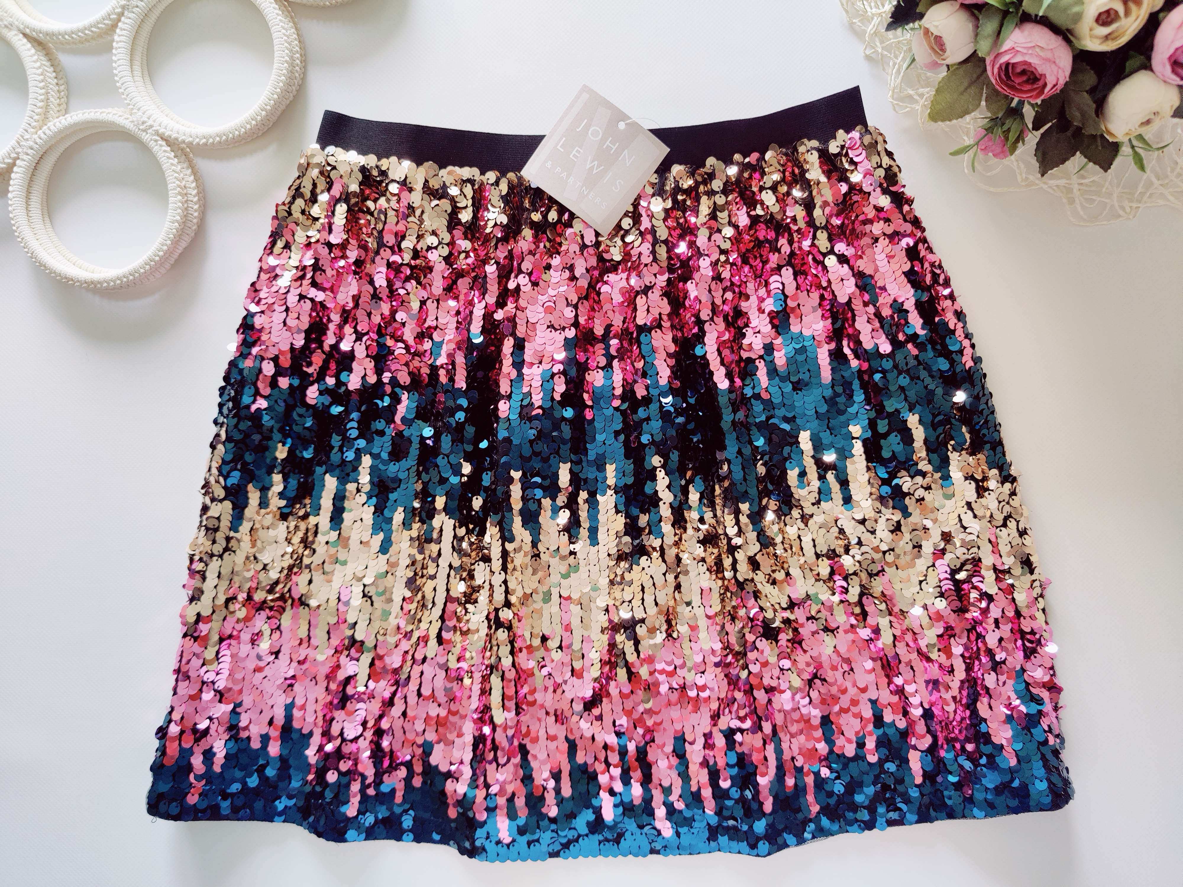 12 років, зріст 152 Нова спідниця в паєтках