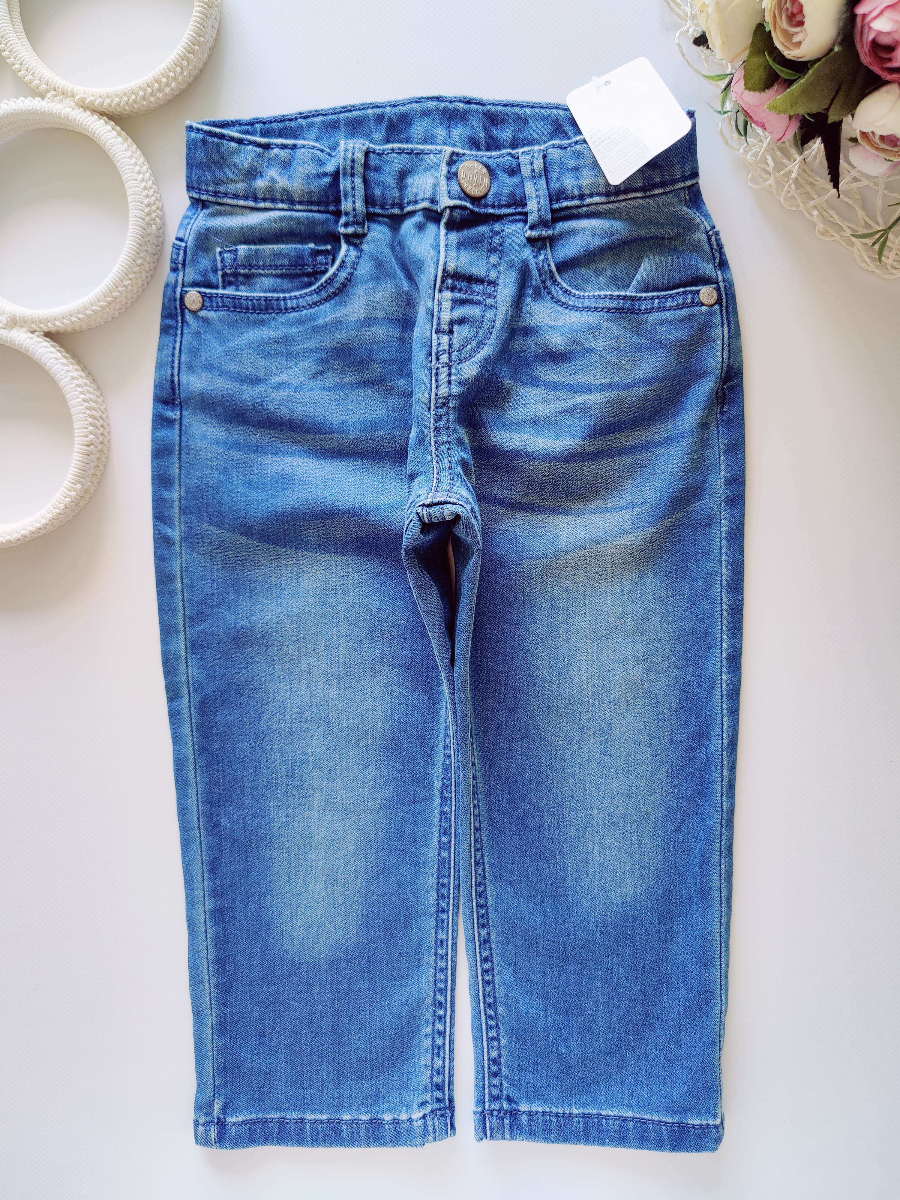 18,24 міс, зріст 90 Нові дитячі джинси