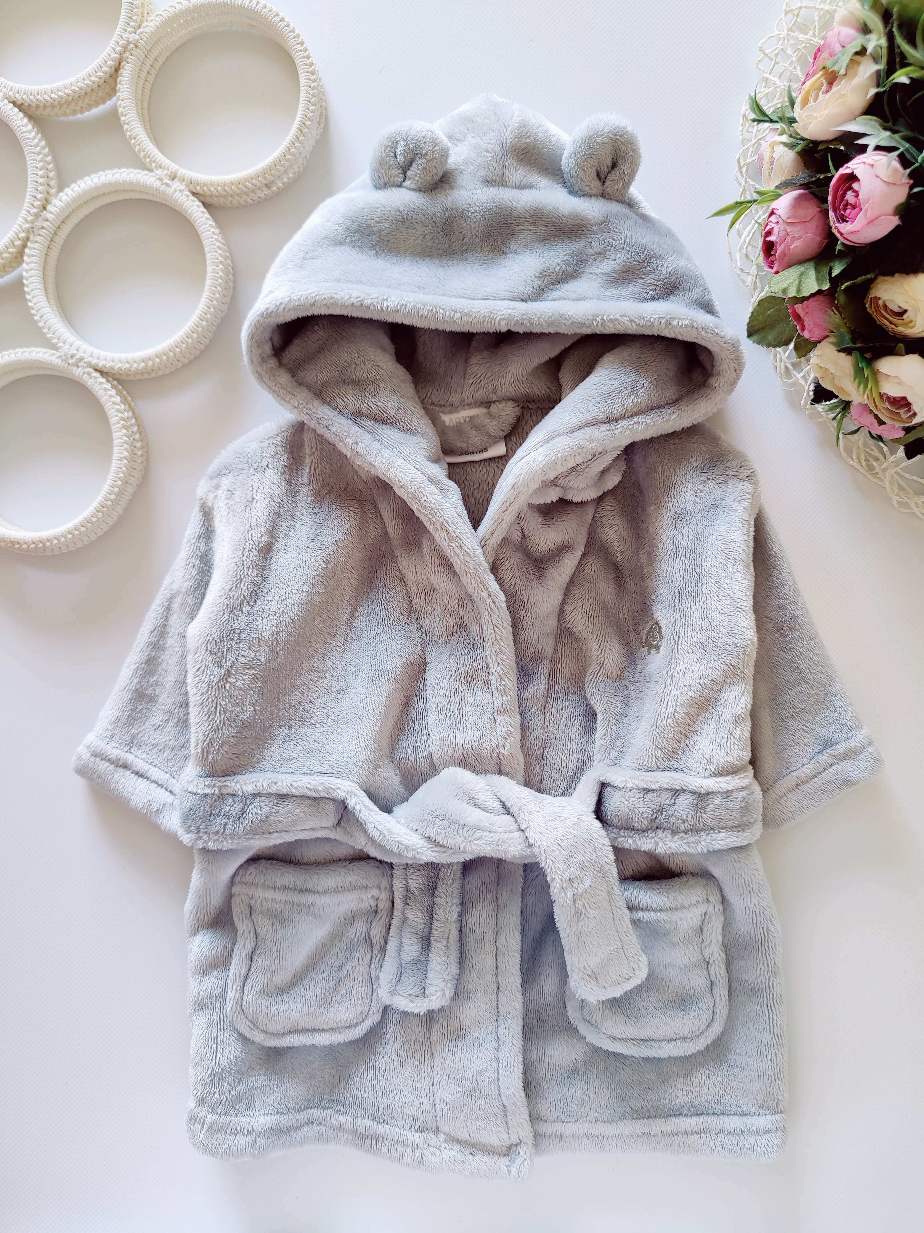 0-6 міс Красивий м'який халат