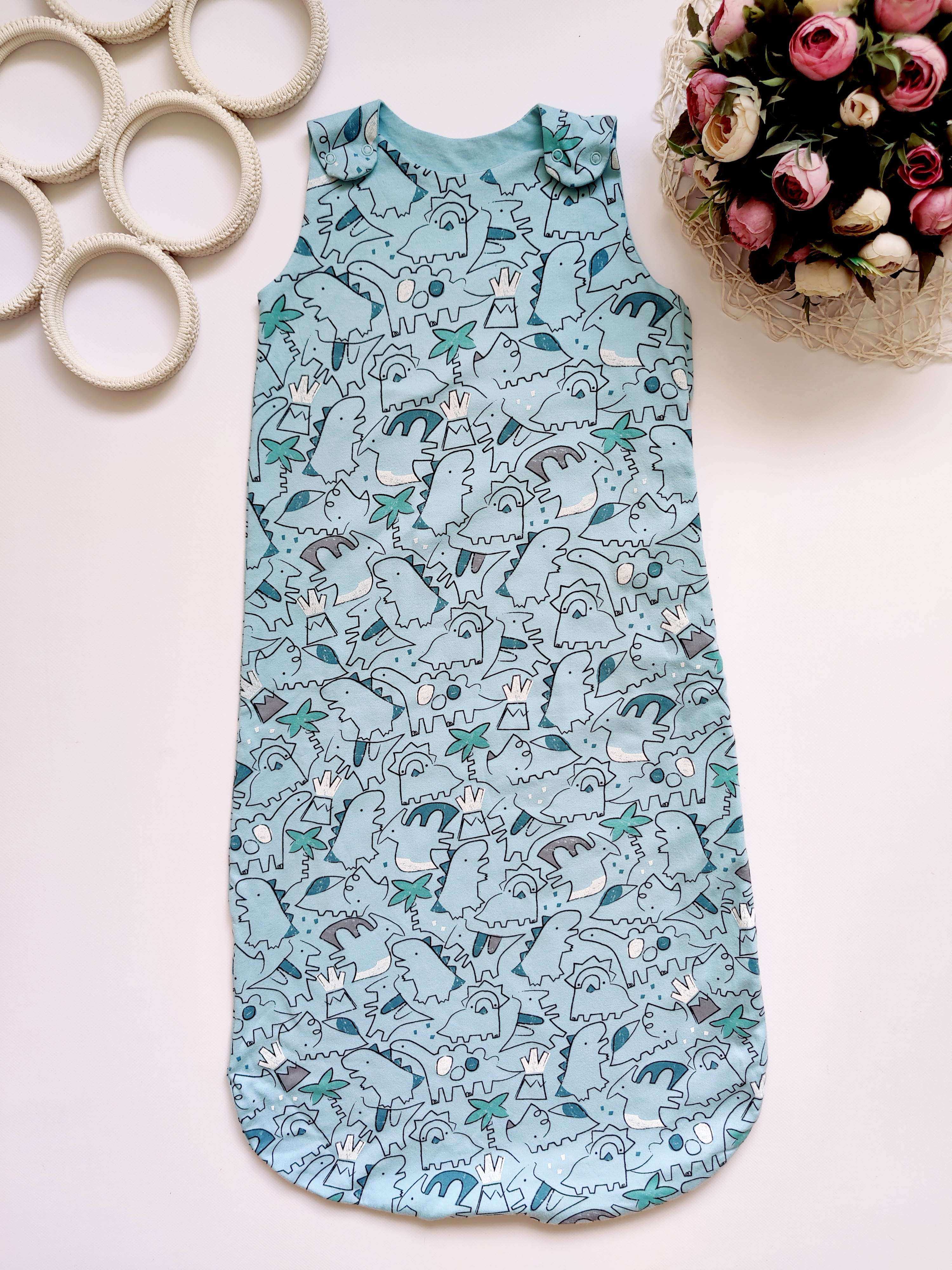 6-18 міс, Новий спальний мішок у динозаврах