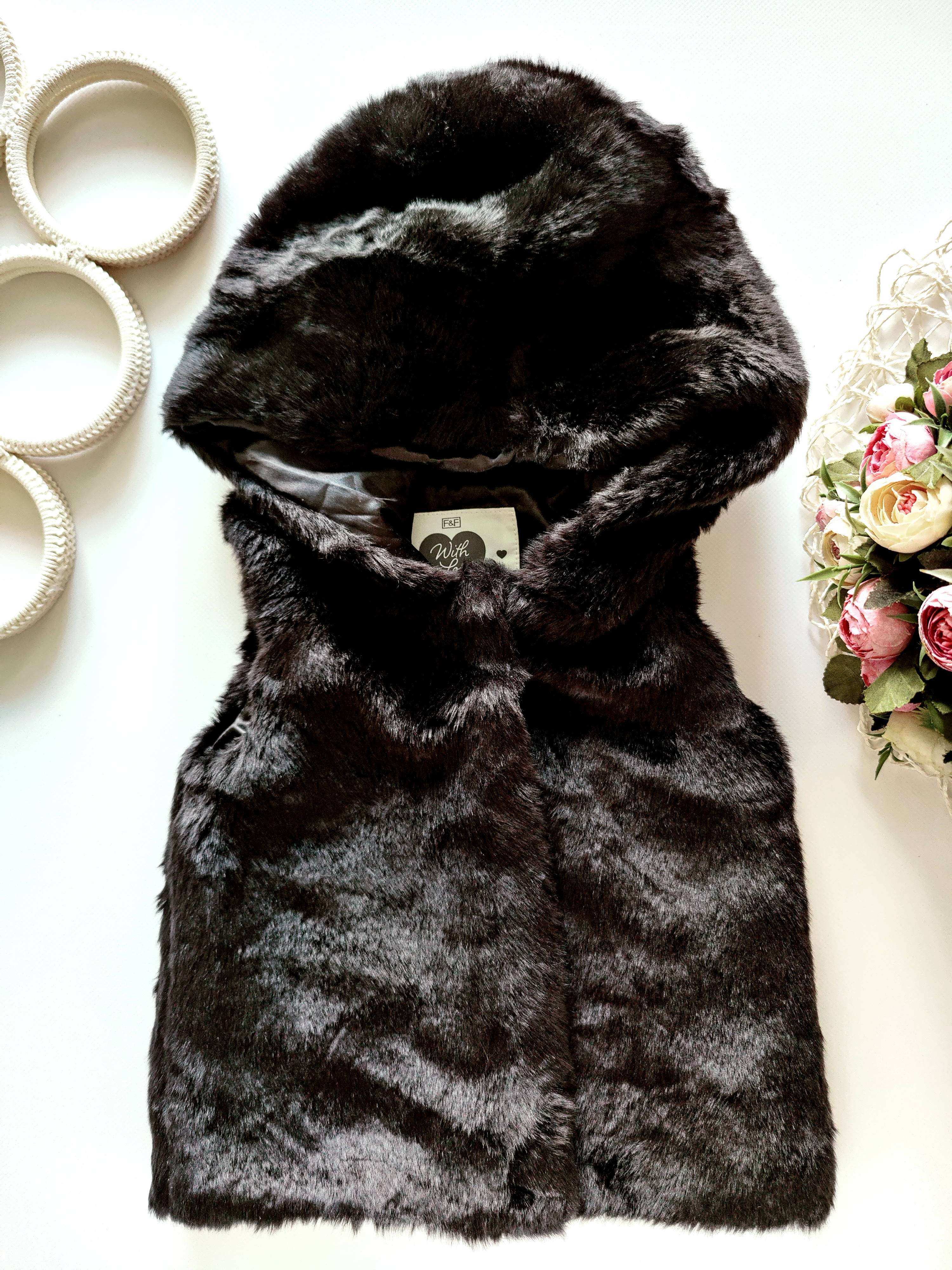 3,4 роки, зріст 104 Жилетка хутро