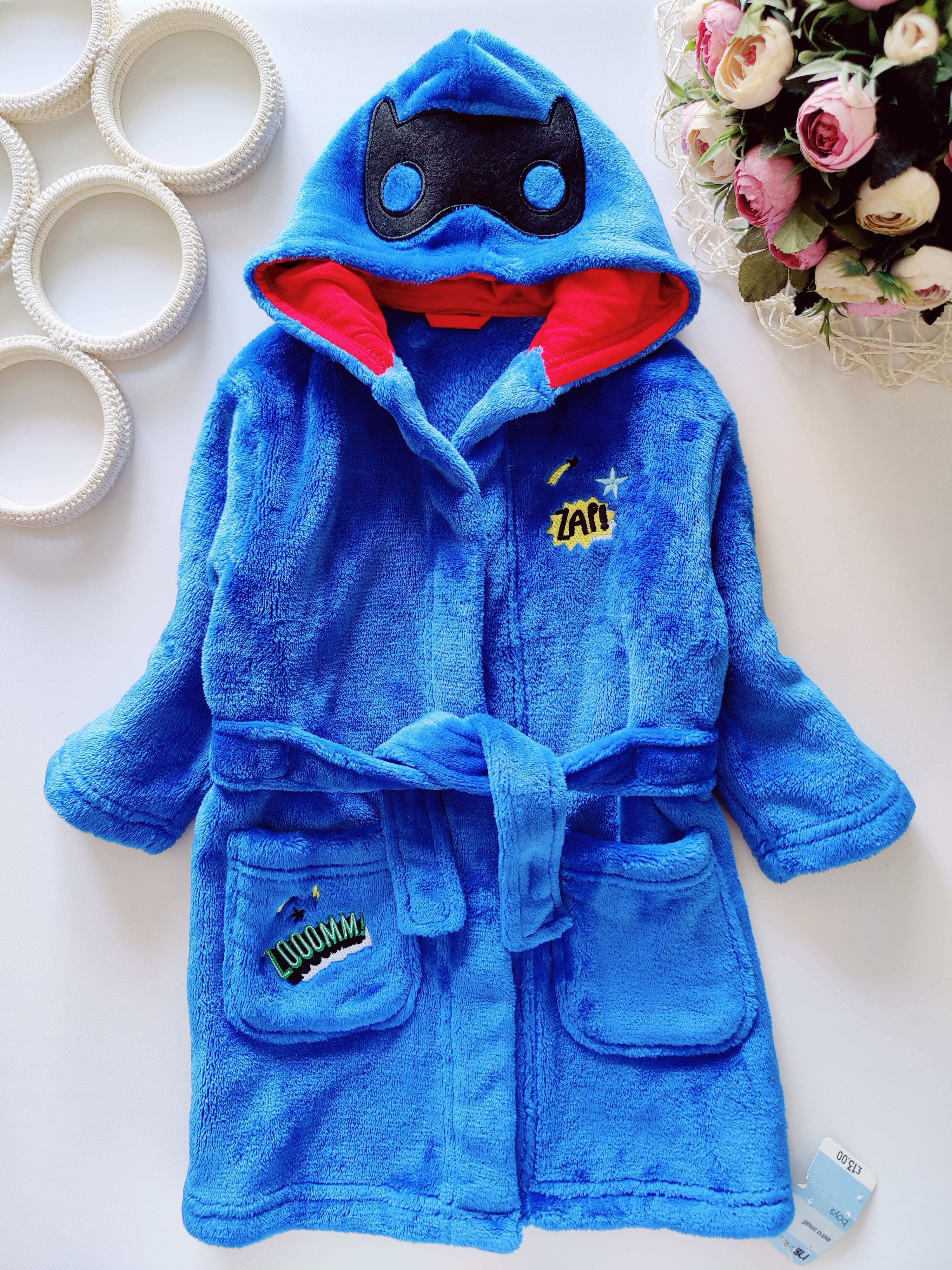 2 года, рост 90 Новый детский махровый халат
