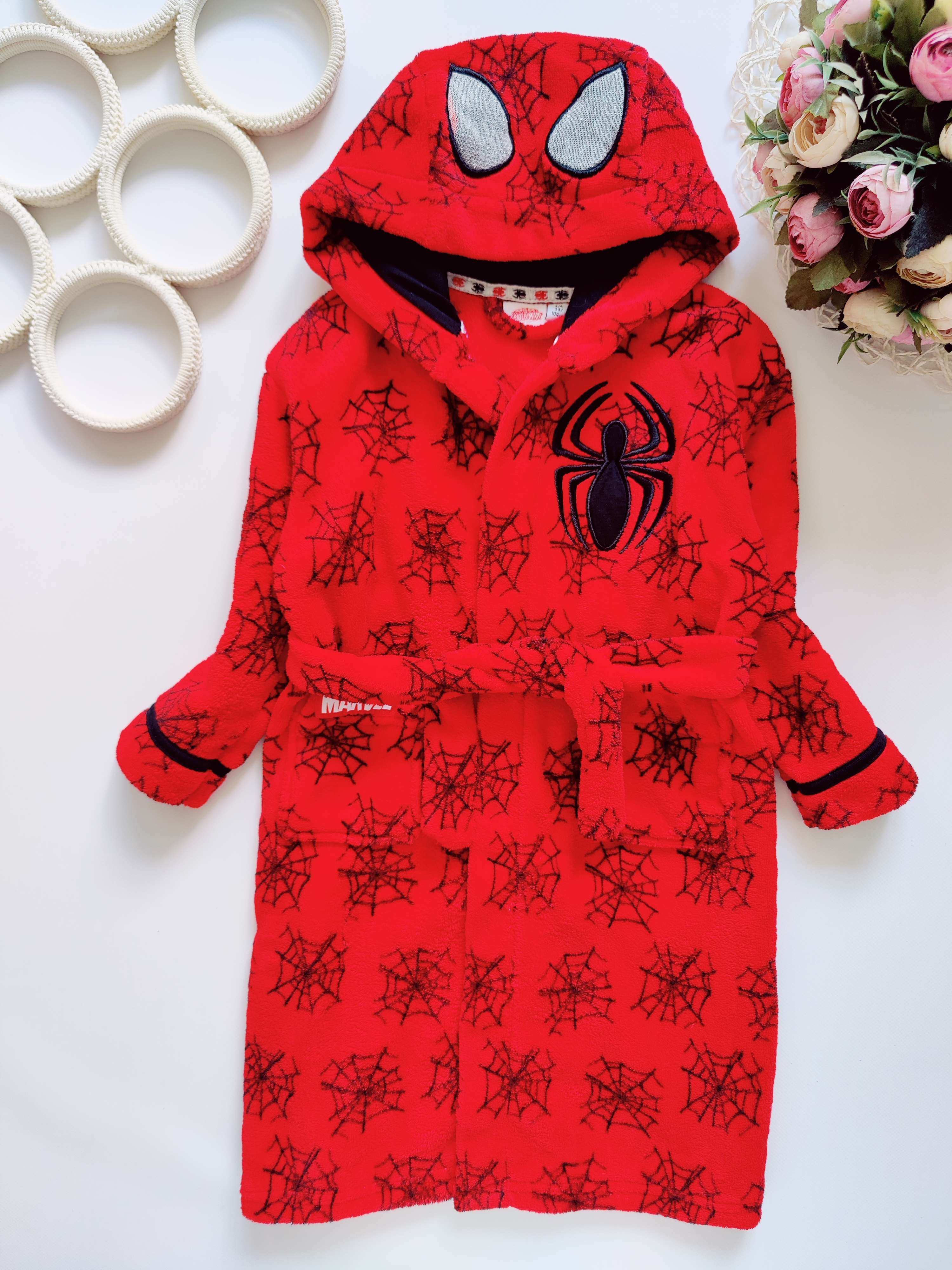 3,4 роки, зріст 104 Халат людина павук