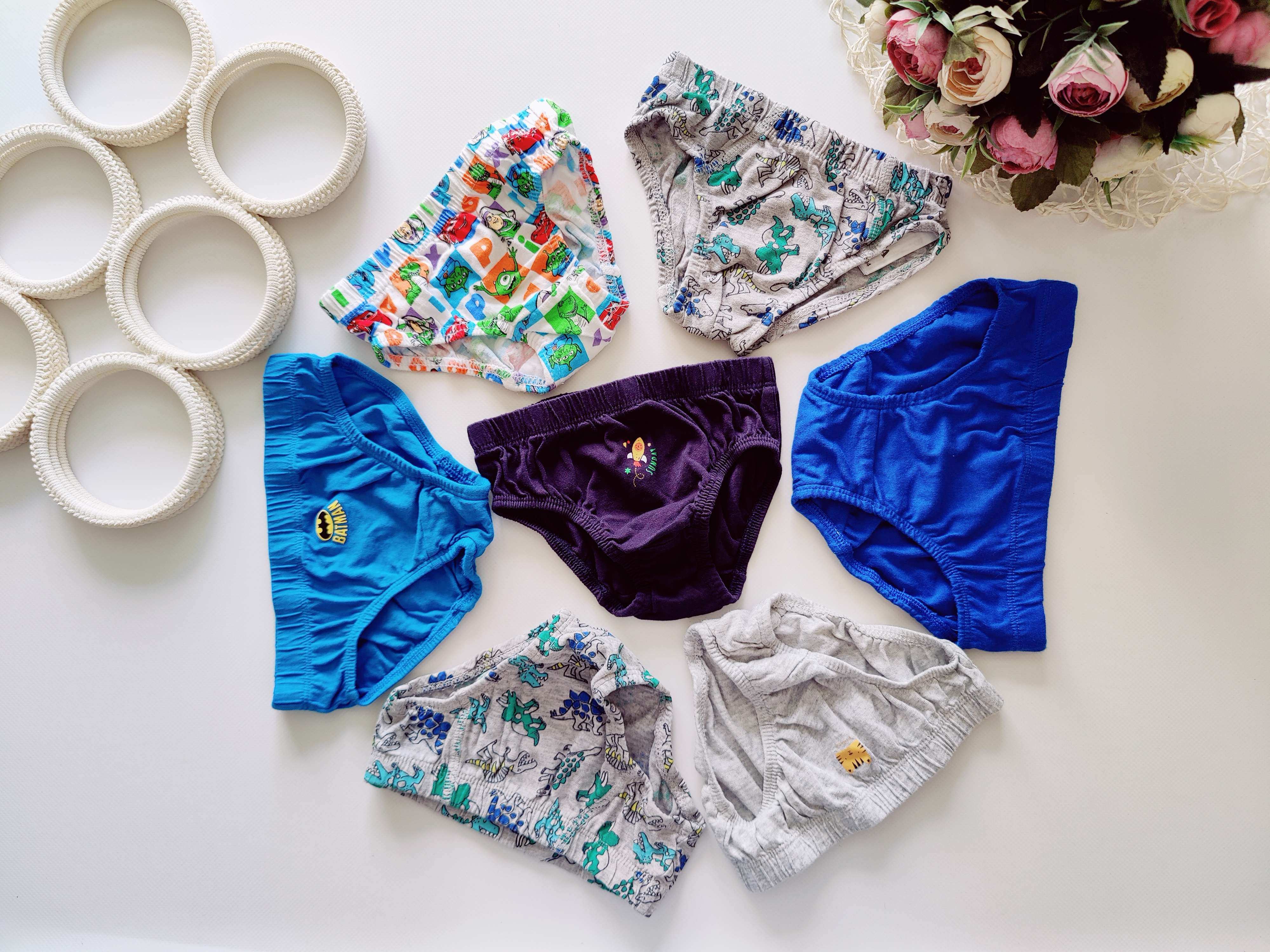 3,4 роки, зріст 98,104 Набір трусиків для хлопчика 7 штук