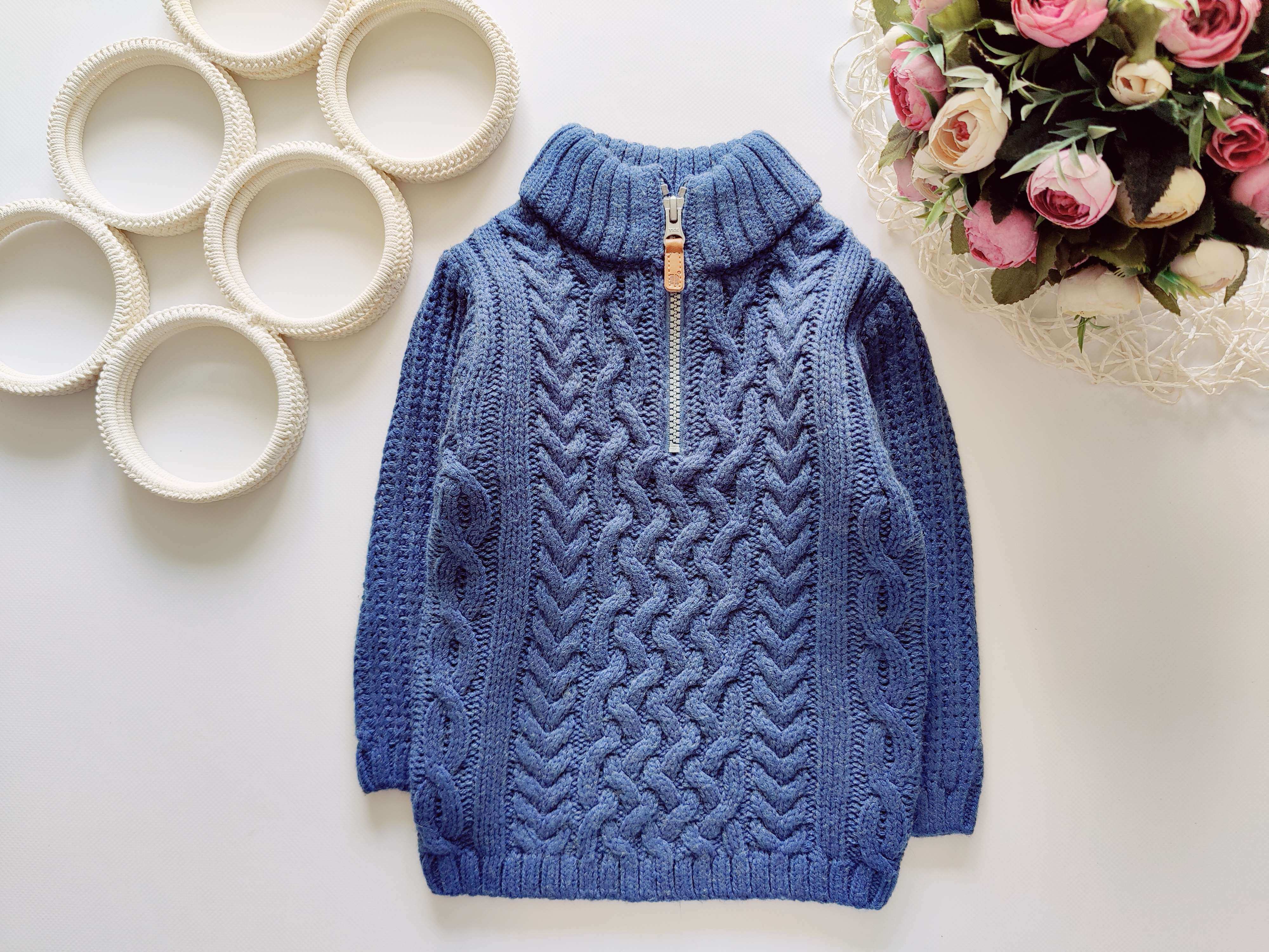 12,18 міс, зріст 86 Теплий светр