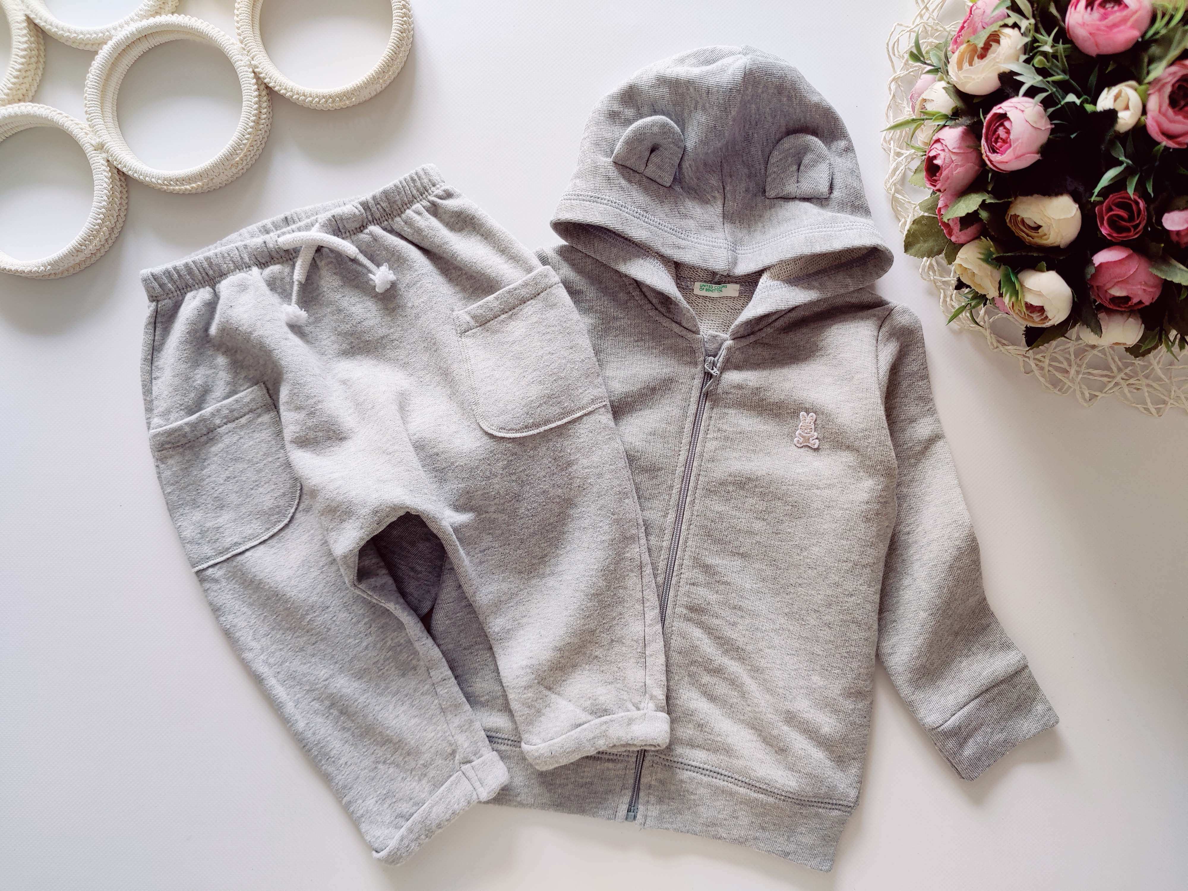 12,18 міс, зріст 80,86 Нова кофта та теплі штани