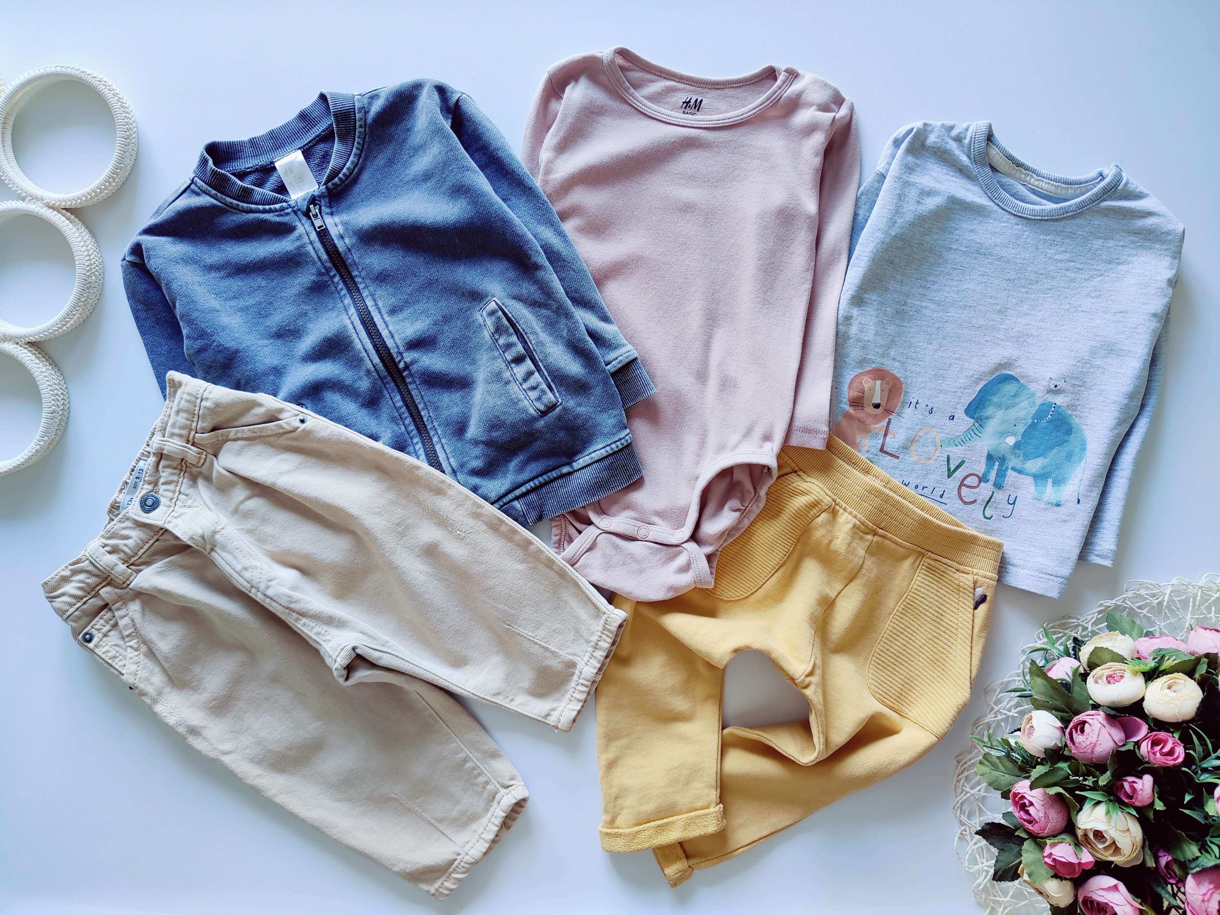 9,12 міс, зріст 74,80 Набір фірмових речей для малюка