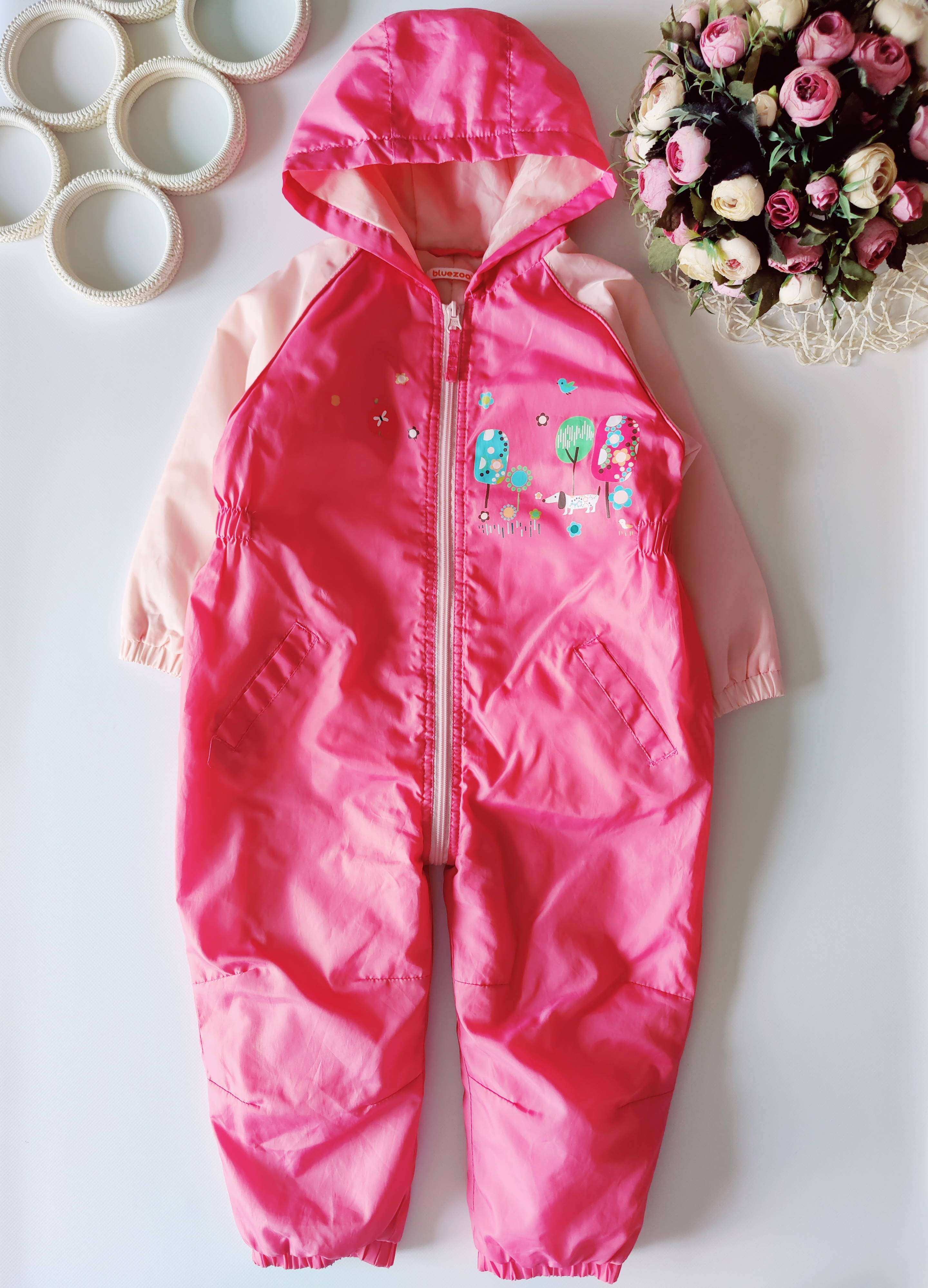 2,3 роки, зріст 98 Демісезонний комбінезон на синтепоні