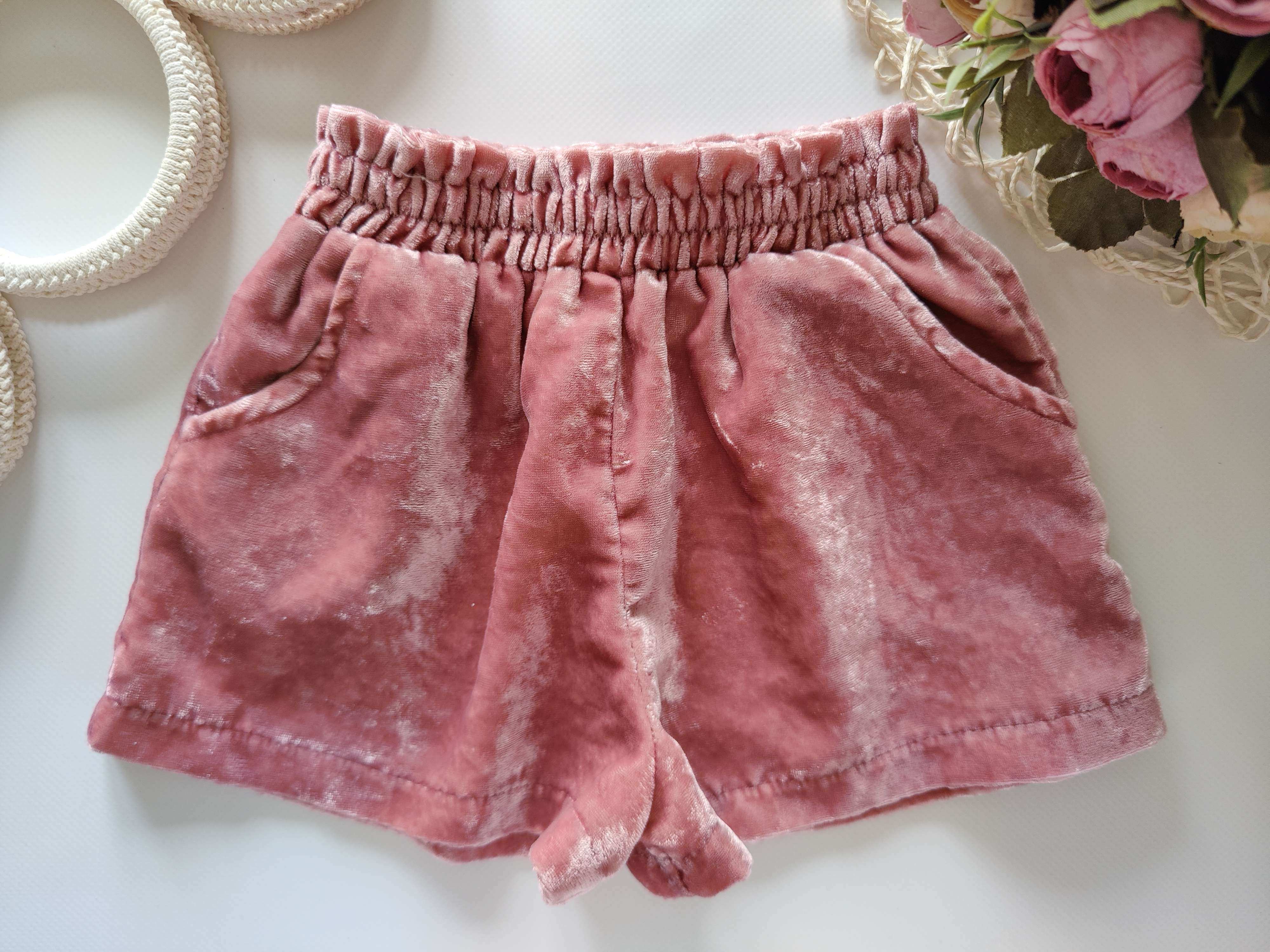 12,18 міс, зріст 86 Оксамитові дитячі шори