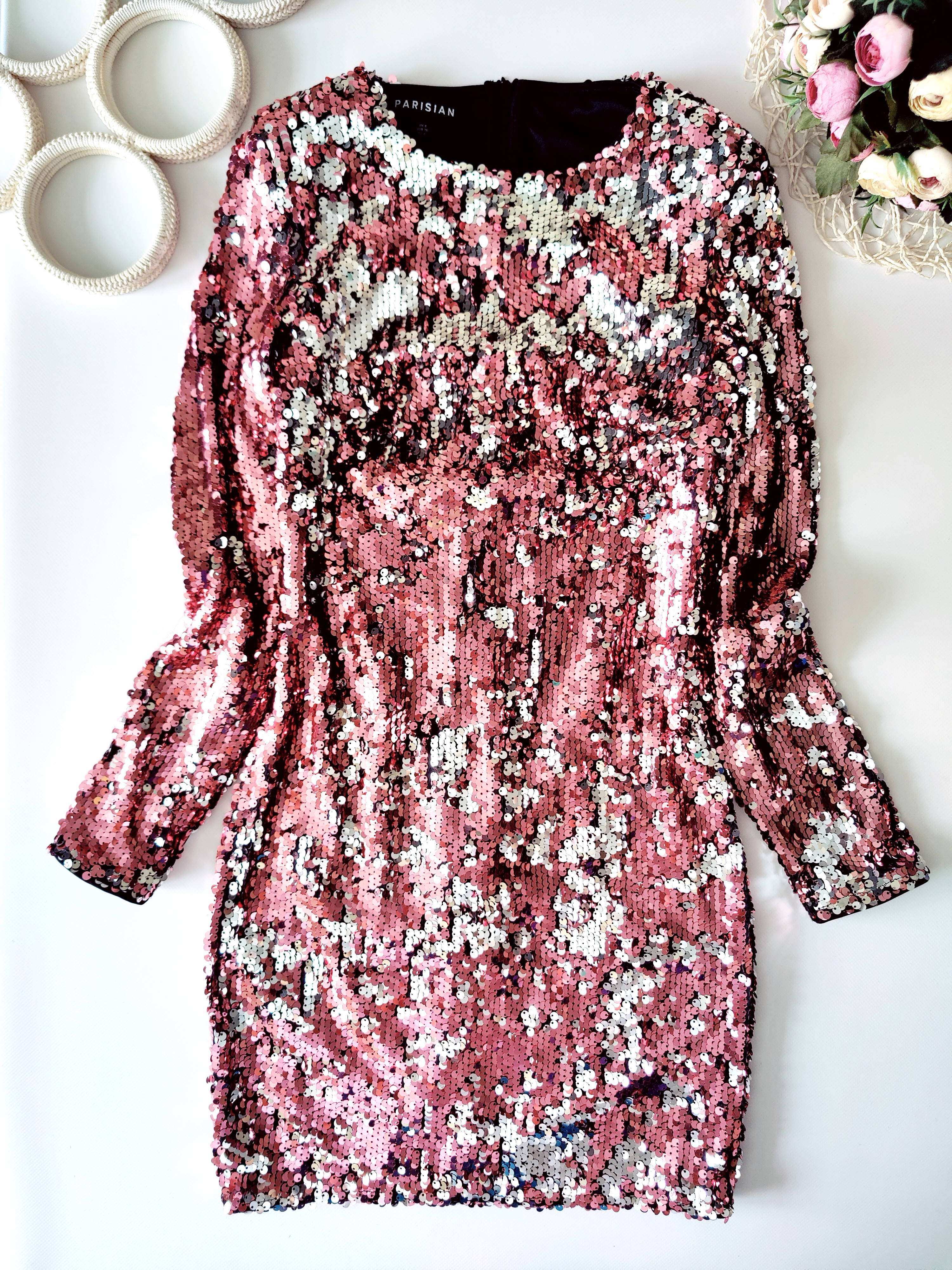 8\36\4 Блискуча сукня в паєтках Parisian