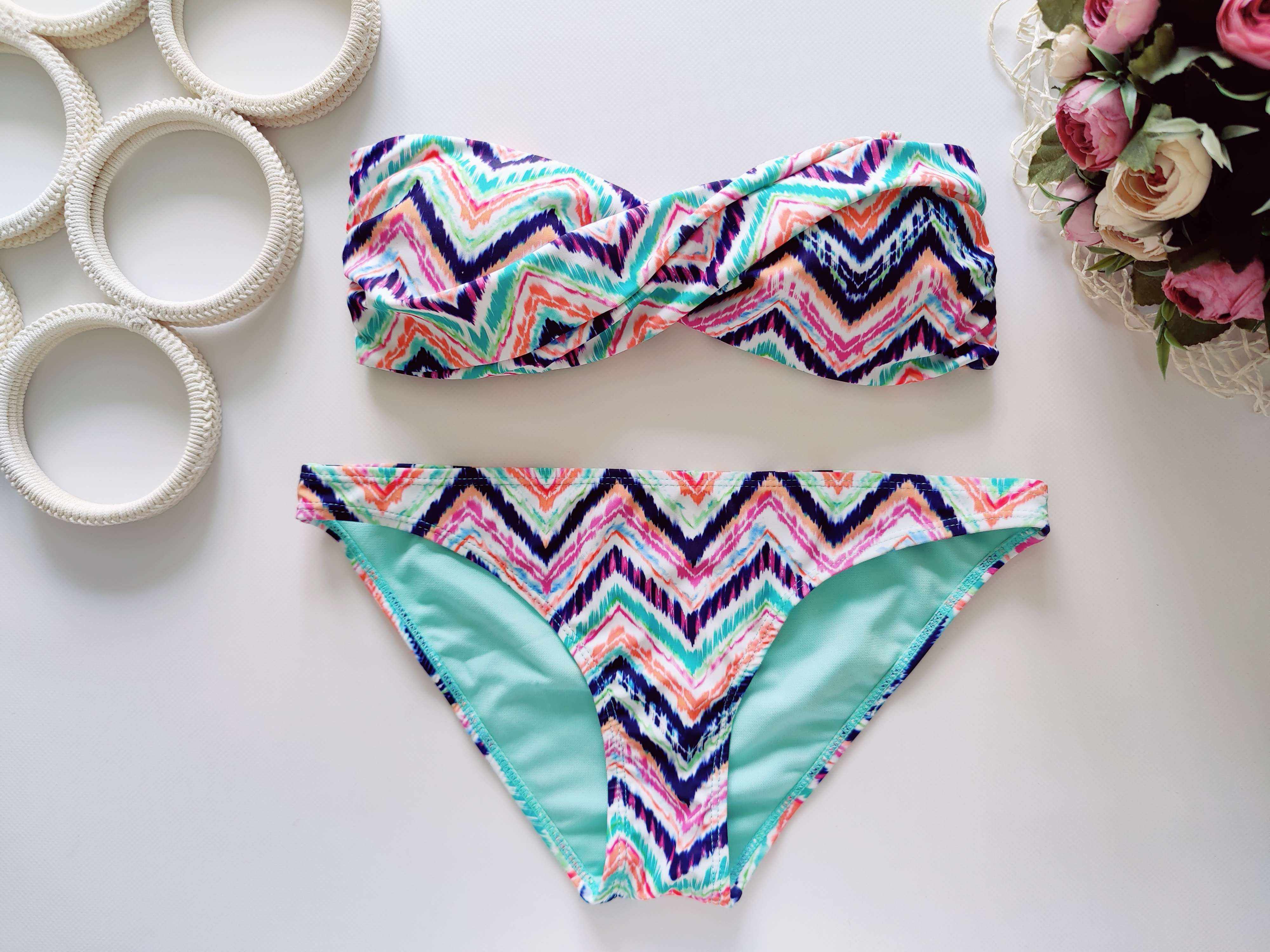 S-M Жіночий купальник з пуш-ап