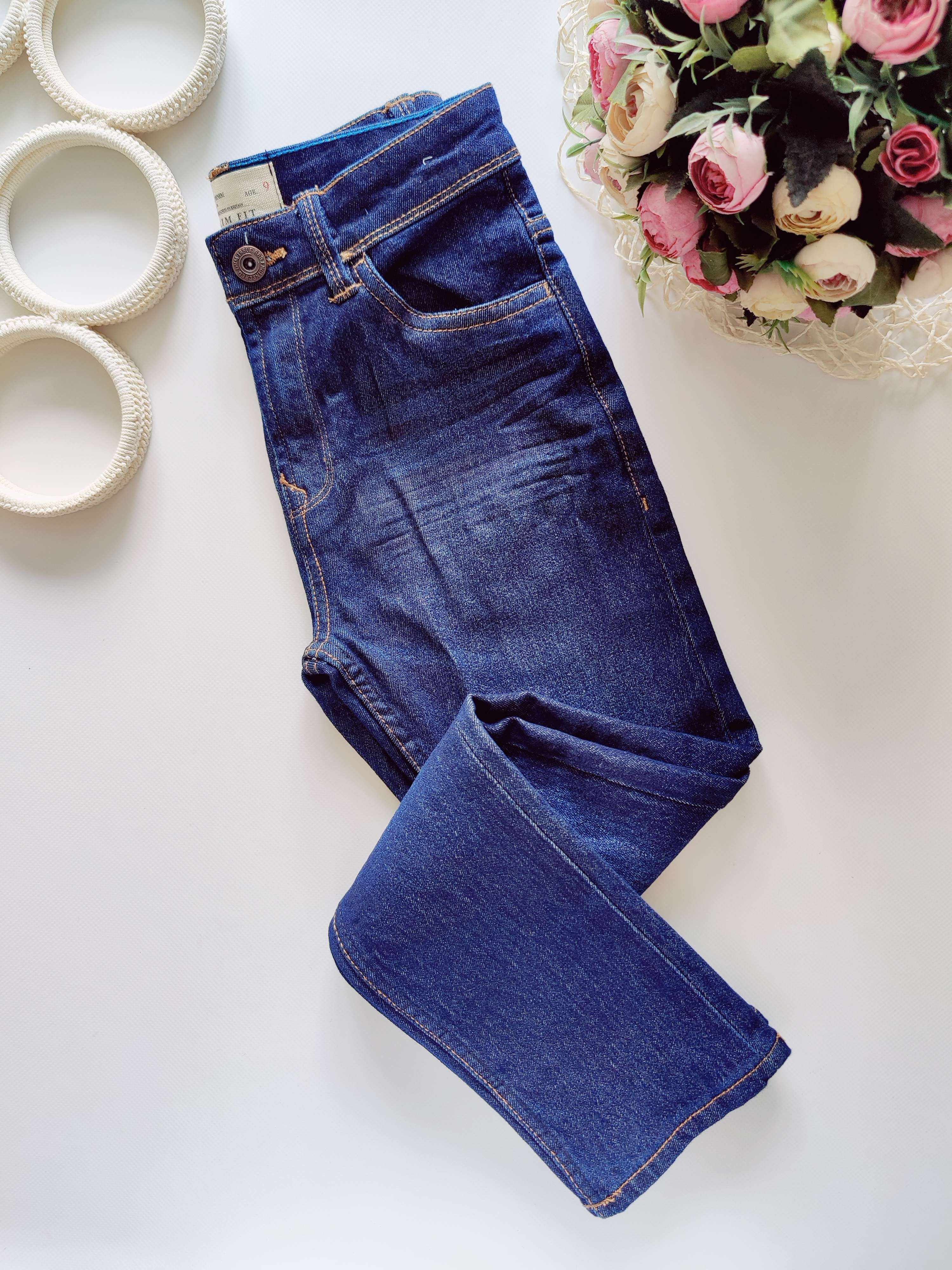 9 років, зріст 134 Джинси стрейч