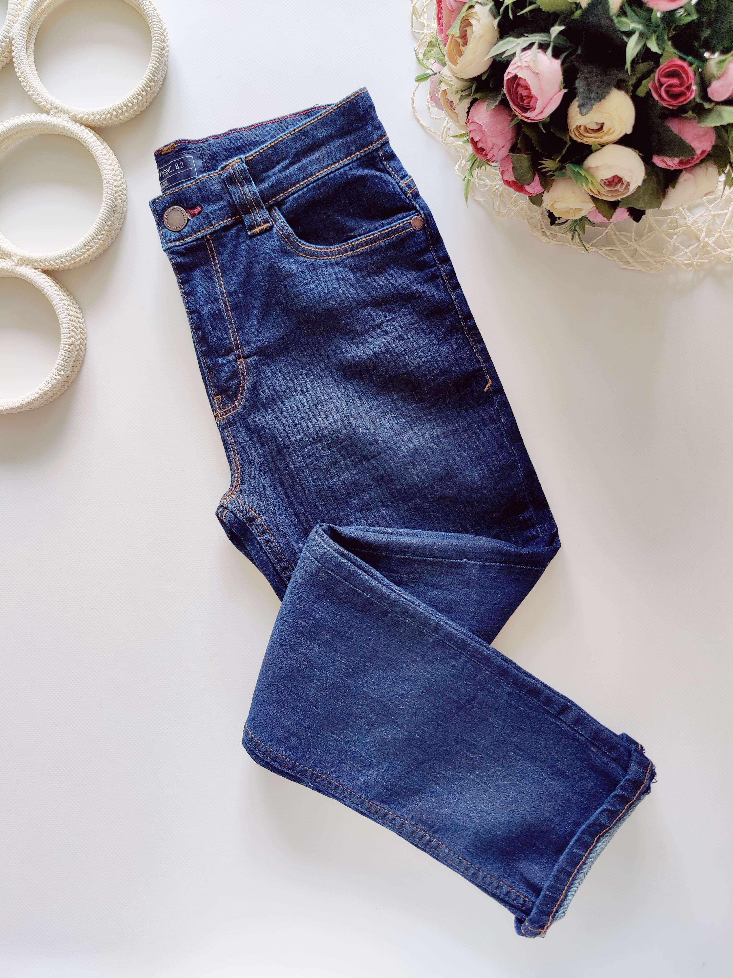 9 лет, рост 134 Джинсы стрейч